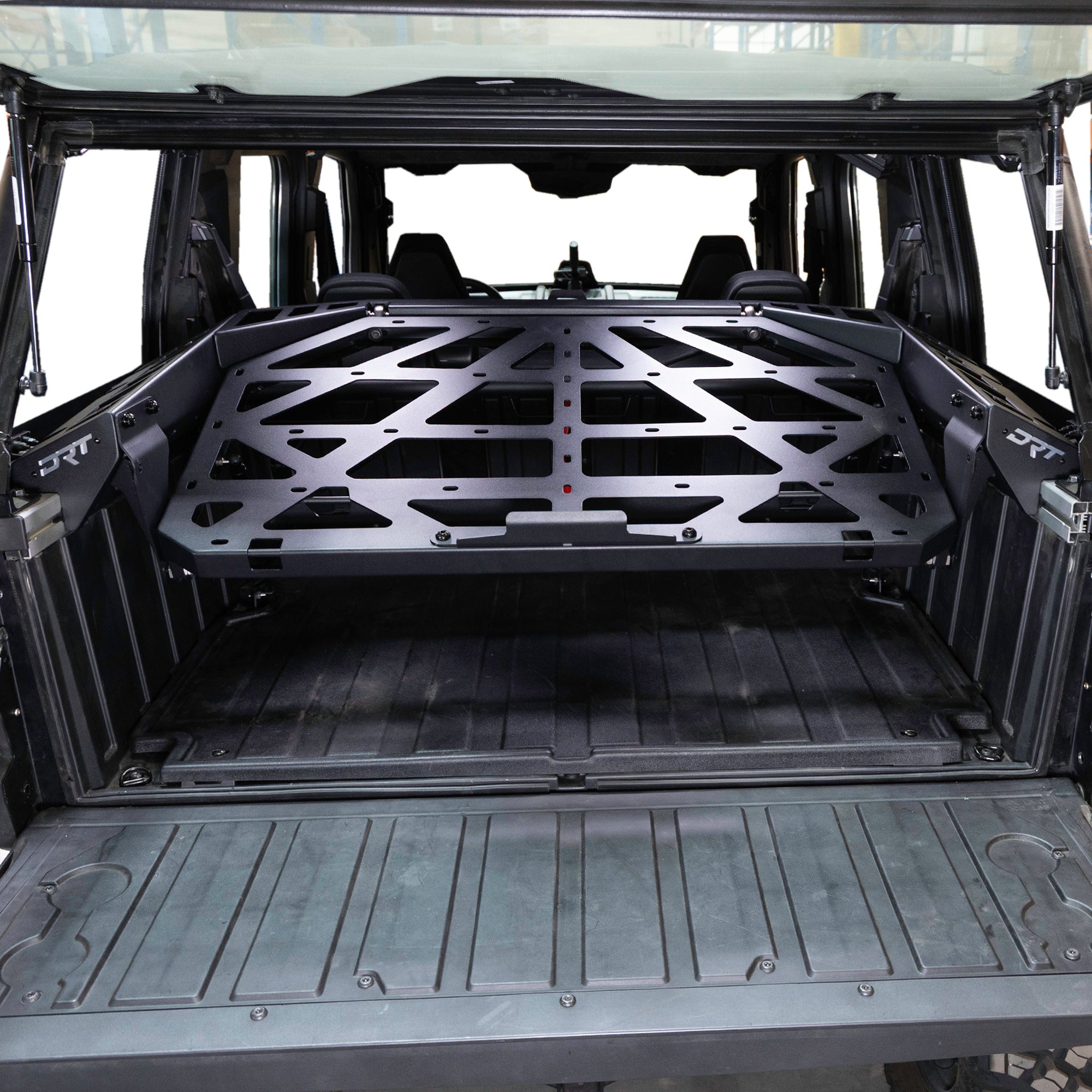 DRT Motorsports Interior Tire Carrier / Rack System - Secure Spare + Easy Access (2024+)