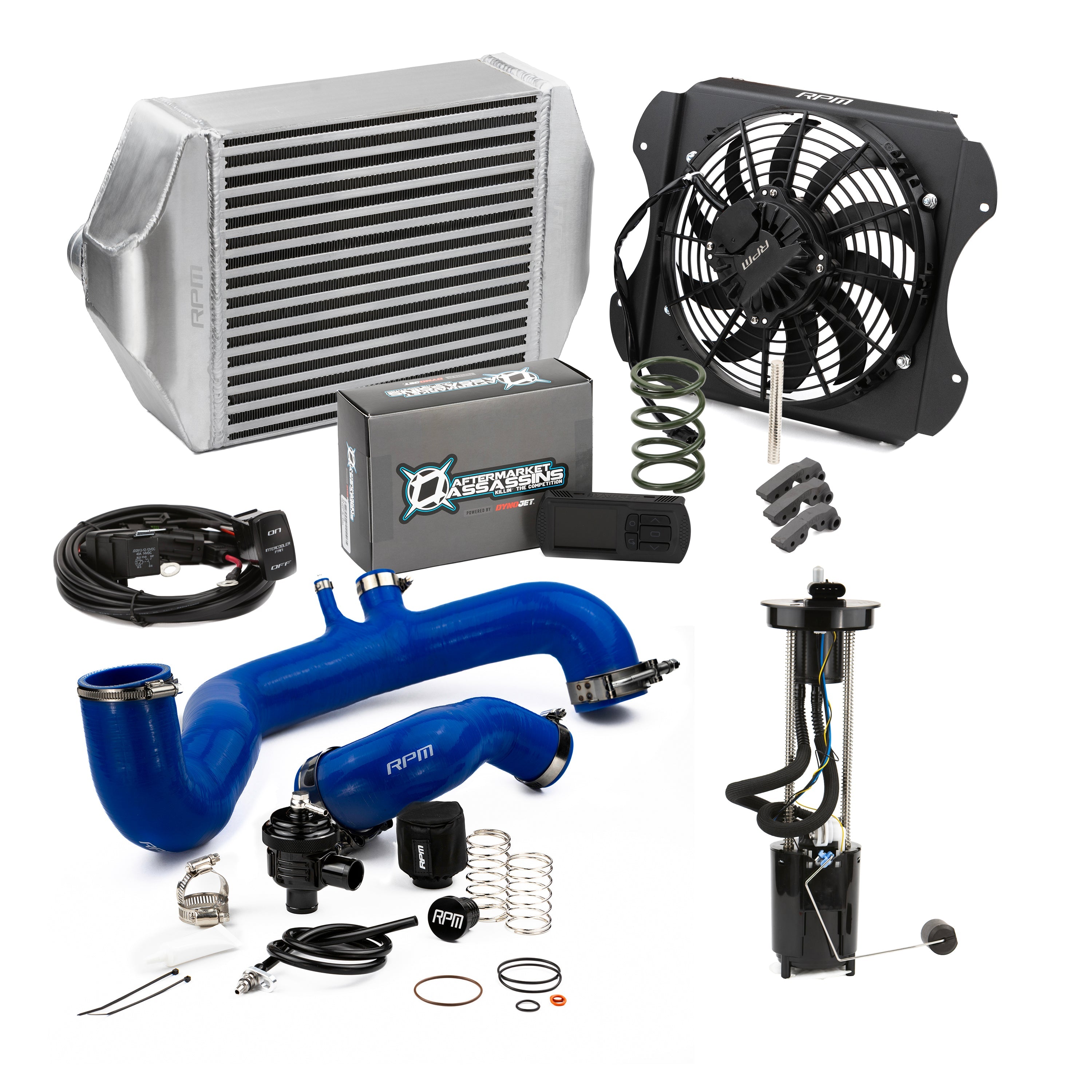 Photo of RPM SXS RPM 20-22 X3 120HP to 205HP COMPLETE Upgrade Kit X3 Big Core Intercooler Kit + TUNER by RPM SXS - Premium for UTVs / Side by Sides