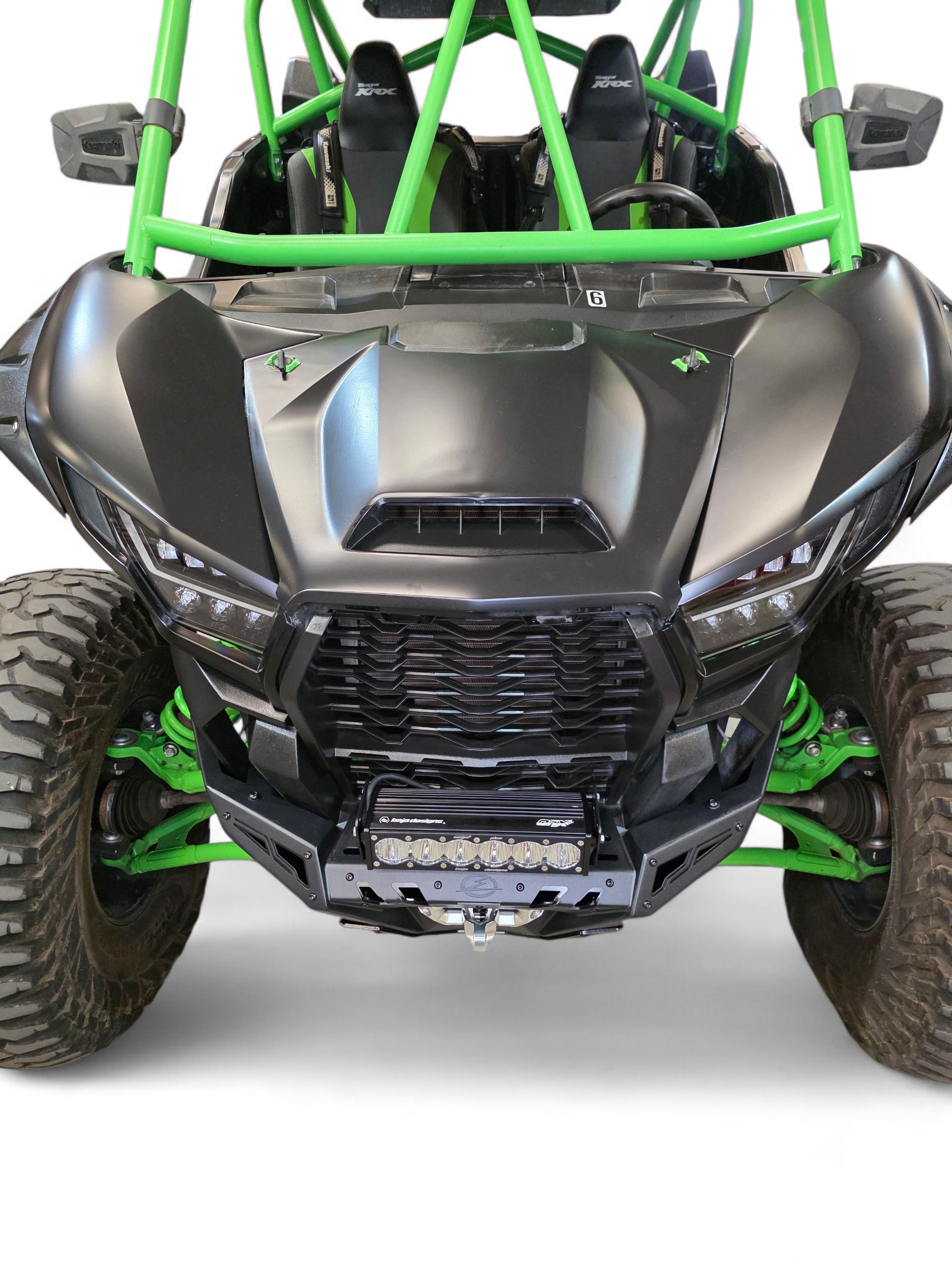 Elektric Offroad - 2020+ Kawasaki Teryx KRX 1000 Front Winch Bumper - Stylish Durability (2020+)