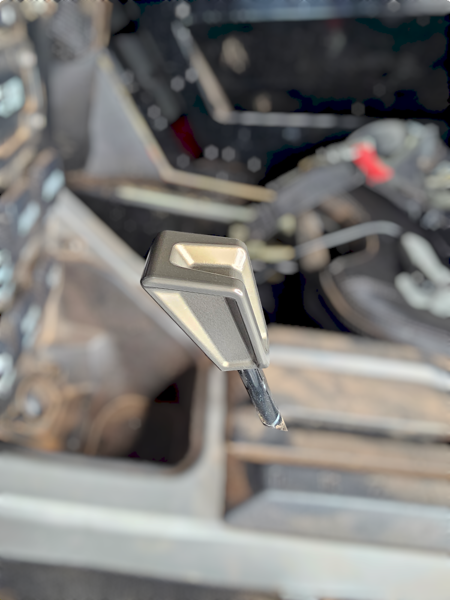 Photo of 2020 to Current Polaris RZR Pro R, Pro XP, Turbo R, and Xpedition Shift Knob Anodized Gun Metal Finish by Elektric Offroad - Premium 2020 to Current Polaris RZR Pro R, Pro XP, Turbo R Shift Knob Anodized Gun Metal Finish for UTVs / Side by Sides