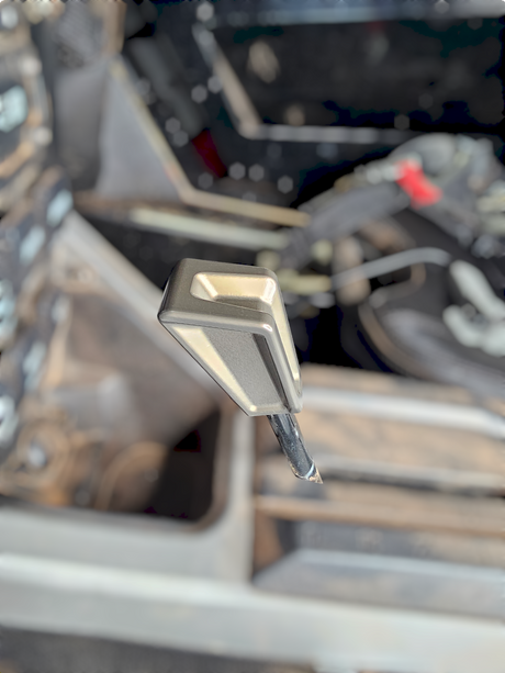 Photo of 2020 to Current Polaris RZR Pro R, Pro XP, Turbo R, and Xpedition Shift Knob Anodized Gun Metal Finish by Elektric Offroad - Premium Shifters & Shift Knobs for UTVs / Side by Sides