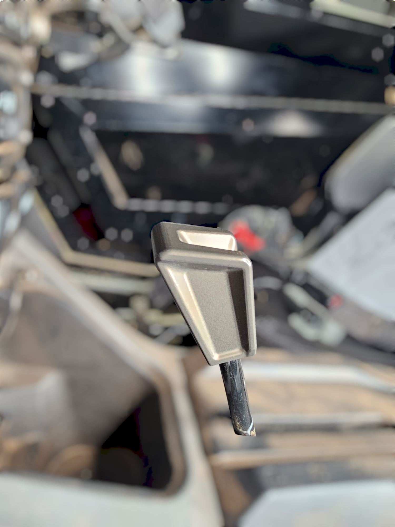 Photo of 2020 to Current Polaris RZR Pro R, Pro XP, Turbo R Shift Knob Anodized Gun Metal Finish by Elektric Offroad - Premium Shifters & Shift Knobs for UTVs / Side by Sides