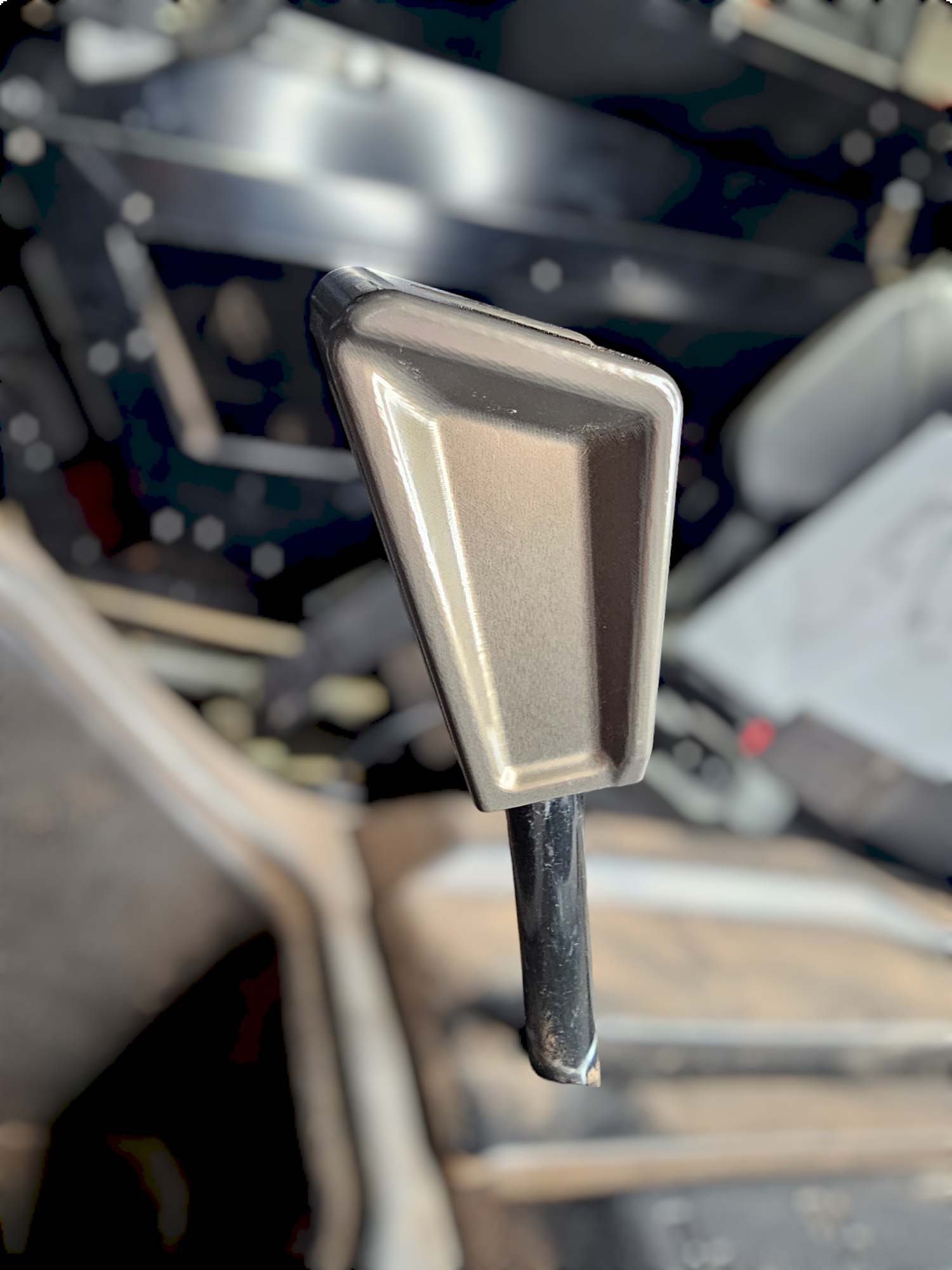 Photo of 2020 to Current Polaris RZR Pro R, Pro XP, Turbo R Shift Knob Anodized Gun Metal Finish by Elektric Offroad - Premium Shifters & Shift Knobs for UTVs / Side by Sides