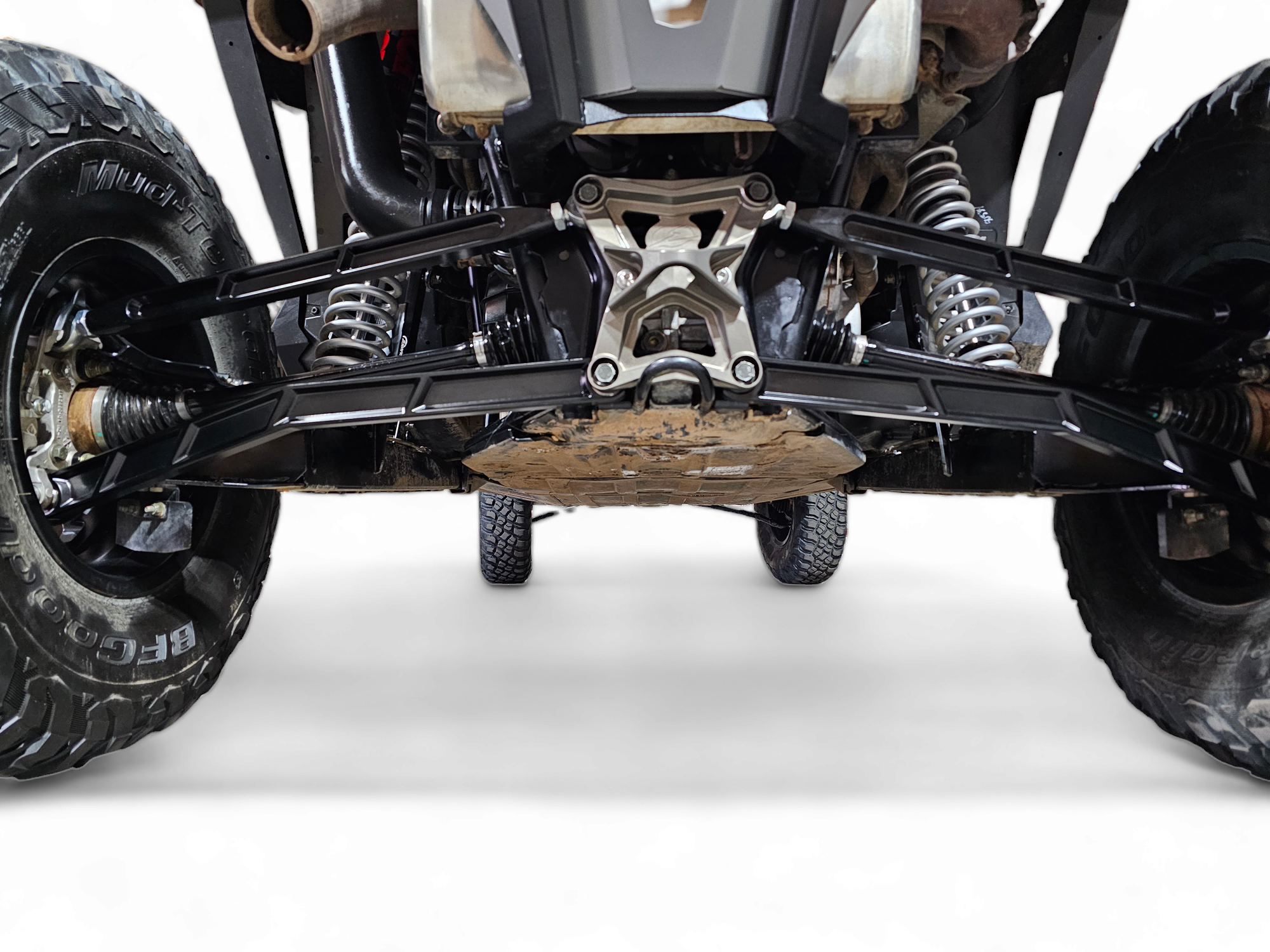 Photo of 2020 to Current Polaris RZR Pro XP Radius Rods in Black Finish by Elektric Offroad - Premium Radius Rods for UTVs / Side by Sides