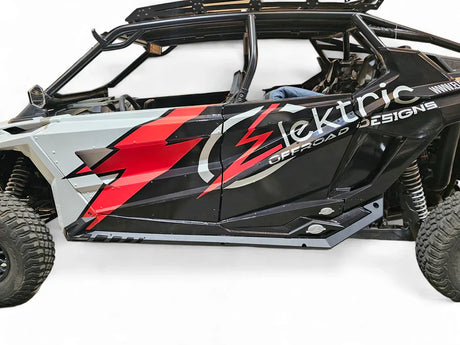 Photo of ELEKTRIC OFFROAD 2020-2024 Polaris RZR Pro XP/ Pro R/ Turbo R (4 Seat) Volt Series Rock Guards by Elektric Offroad Designs - Premium ACCESSORIES for UTVs / Side by Sides
