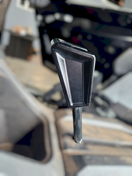 Photo of 2020 to Current Polaris RZR Pro R, Pro XP, Turbo R Shift Knob Anodized Black Finish by Elektric Offroad - Premium Shifters & Shift Knobs for UTVs / Side by Sides