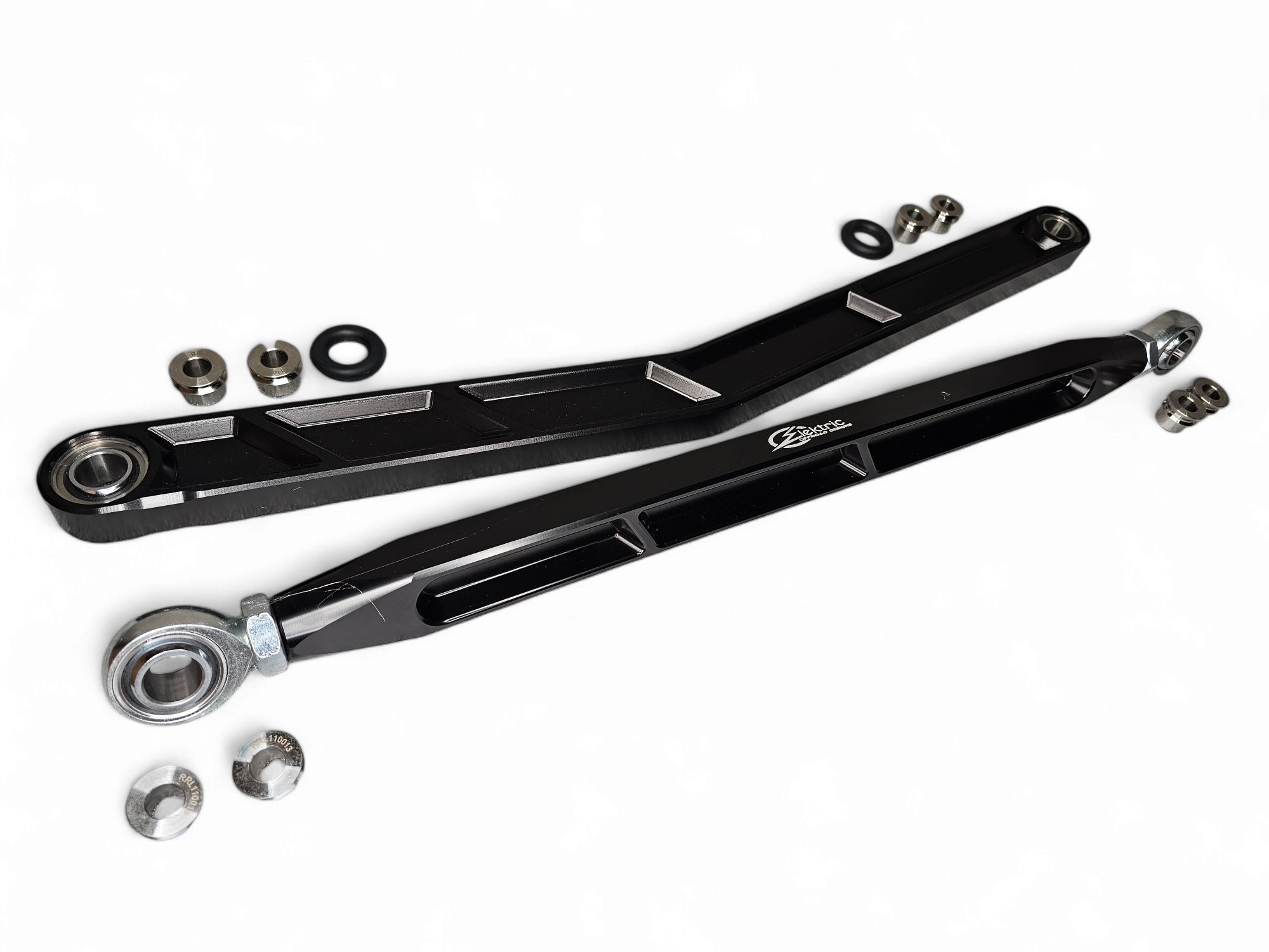 Photo of 2020 to Current Polaris RZR Pro XP Radius Rods in Black Finish by Elektric Offroad - Premium Radius Rods for UTVs / Side by Sides