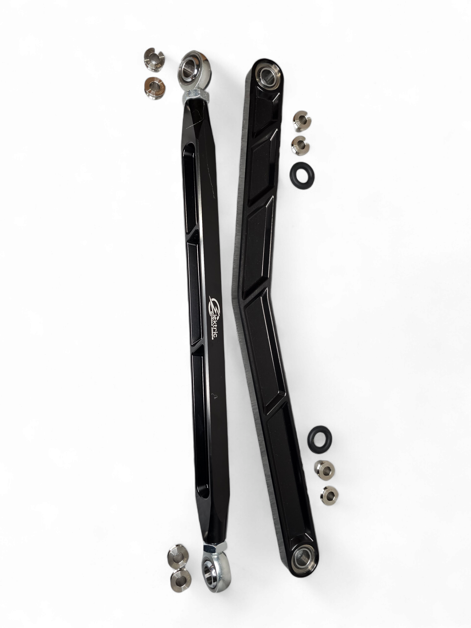Photo of 2020 to Current Polaris RZR Pro XP Radius Rods in Black Finish by Elektric Offroad - Premium Radius Rods for UTVs / Side by Sides
