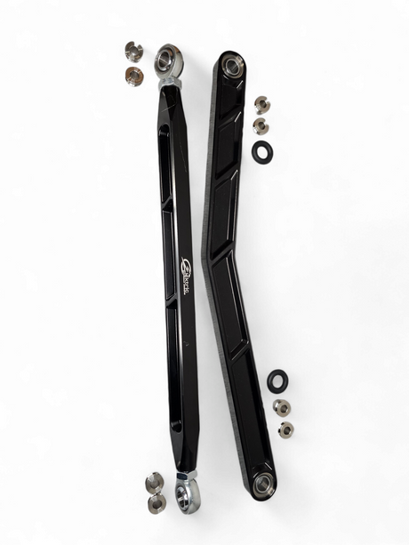 Photo of 2020 to Current Polaris RZR Pro XP Radius Rods in Black Finish by Elektric Offroad - Premium Radius Rods for UTVs / Side by Sides