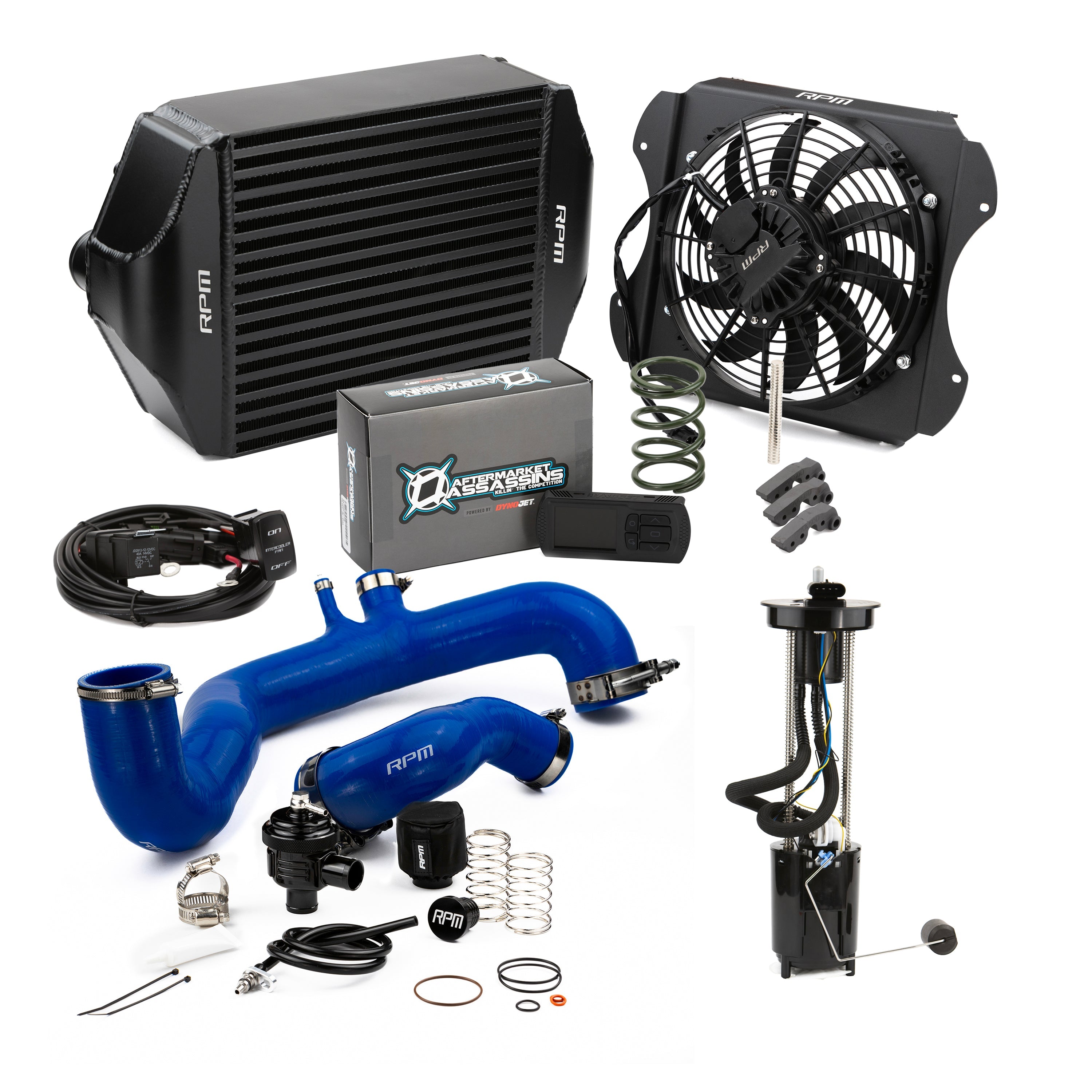 Photo of RPM SXS RPM 20-22 X3 120HP to 205HP COMPLETE Upgrade Kit X3 Big Core Intercooler Kit + TUNER by RPM SXS - Premium for UTVs / Side by Sides