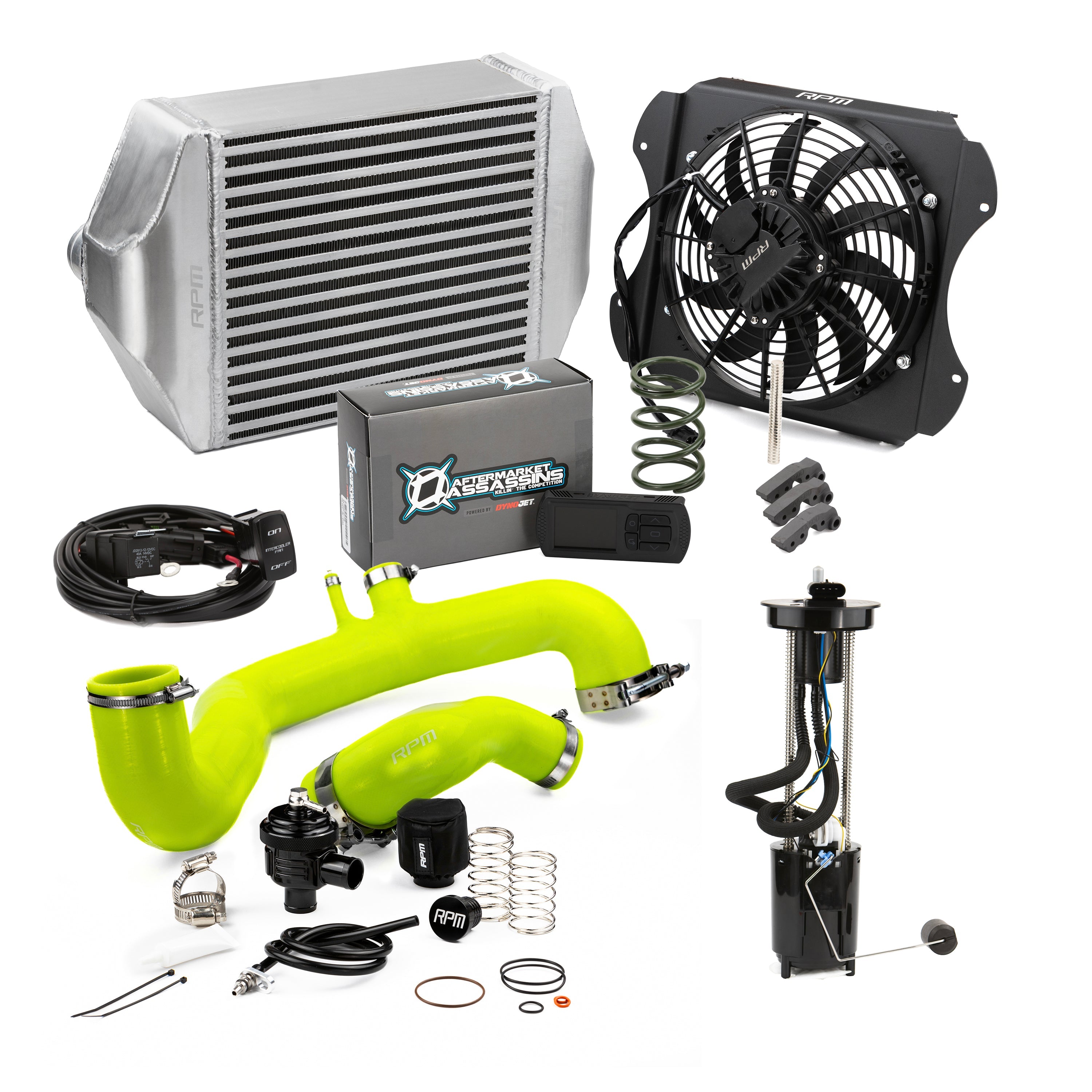 Photo of RPM SXS RPM 20-22 X3 120HP to 205HP COMPLETE Upgrade Kit X3 Big Core Intercooler Kit + TUNER by RPM SXS - Premium for UTVs / Side by Sides