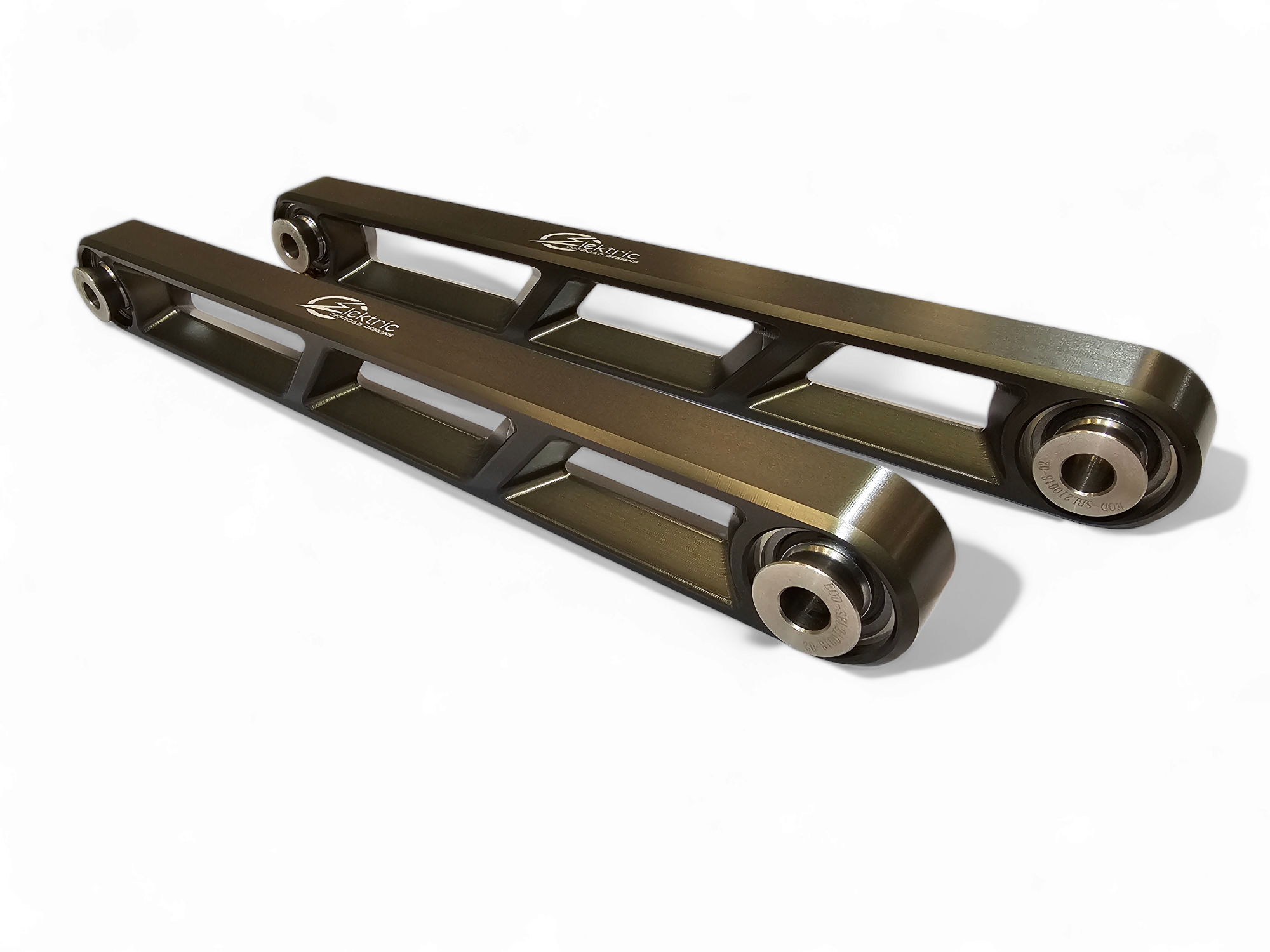 Photo of 2020 to Current Polaris RZR Pro XP Rear Sway bar Link in Gun Metal Finish by Elektric Offroad - Premium Sway Bars & Links for UTVs / Side by Sides