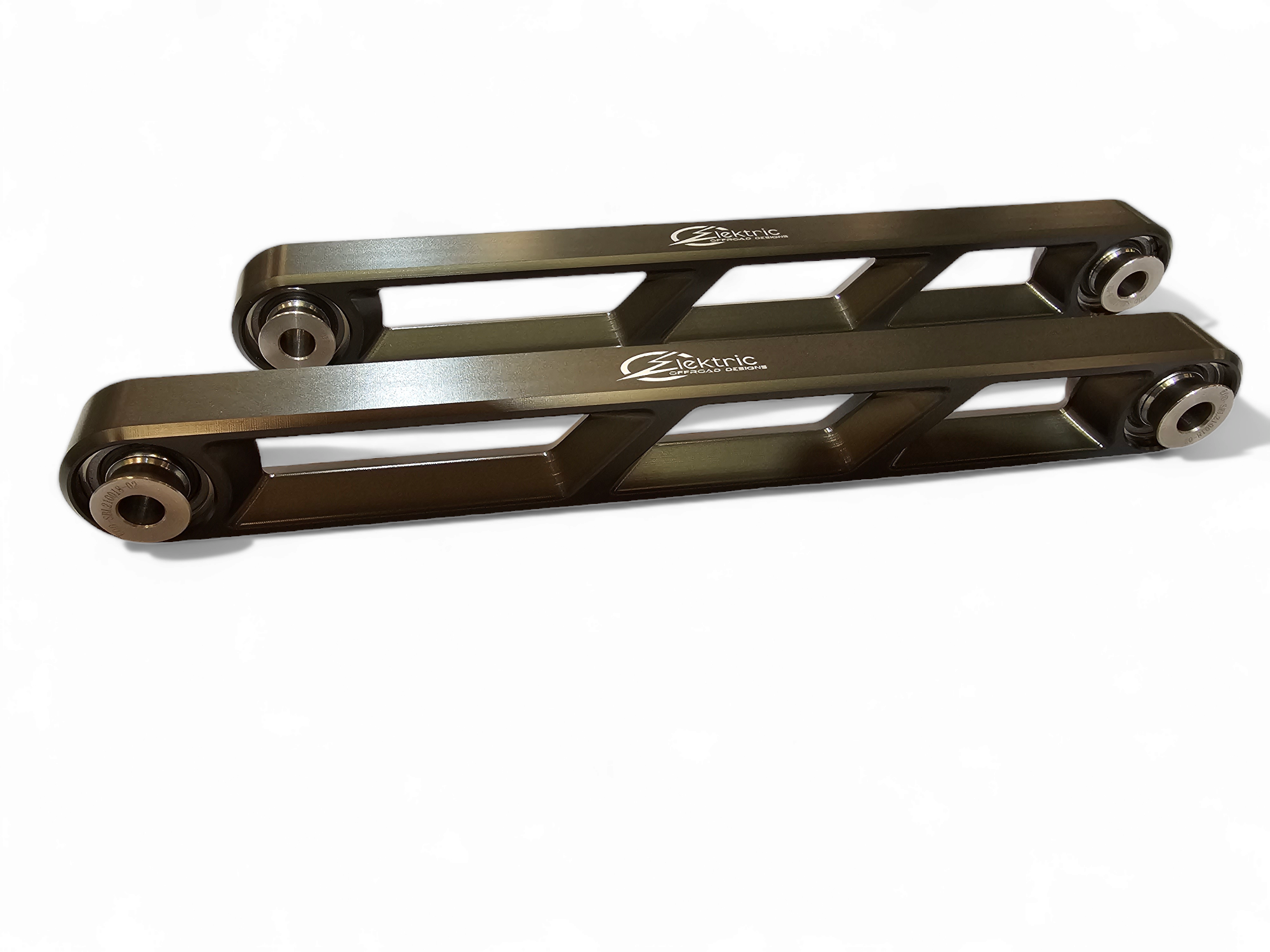 Photo of 2020 to Current Polaris RZR Pro XP Rear Sway bar Link in Gun Metal Finish by Elektric Offroad - Premium Sway Bars & Links for UTVs / Side by Sides
