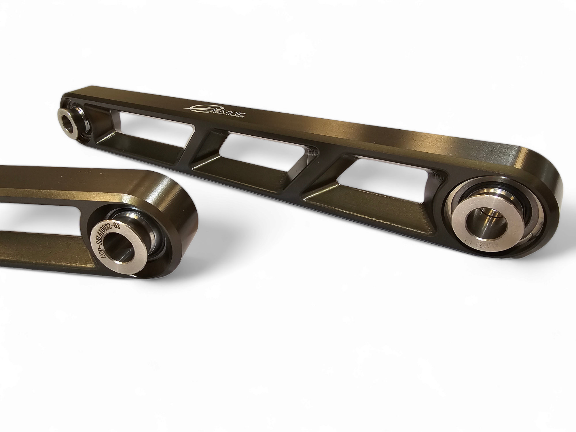 Photo of 2020 to Current Polaris RZR Pro XP Rear Sway bar Link in Gun Metal Finish by Elektric Offroad - Premium Sway Bars & Links for UTVs / Side by Sides