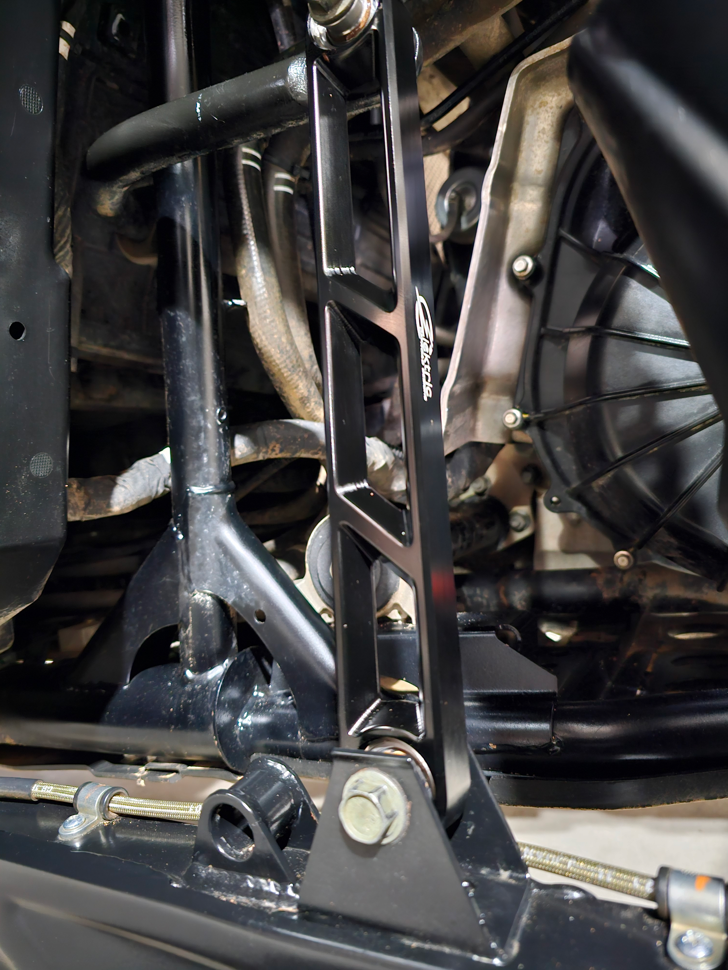 Photo of 2020 to Current Polaris RZR Pro XP Rear Sway bar Link in Black Finish by Elektric Offroad - Premium Sway Bars & Links for UTVs / Side by Sides