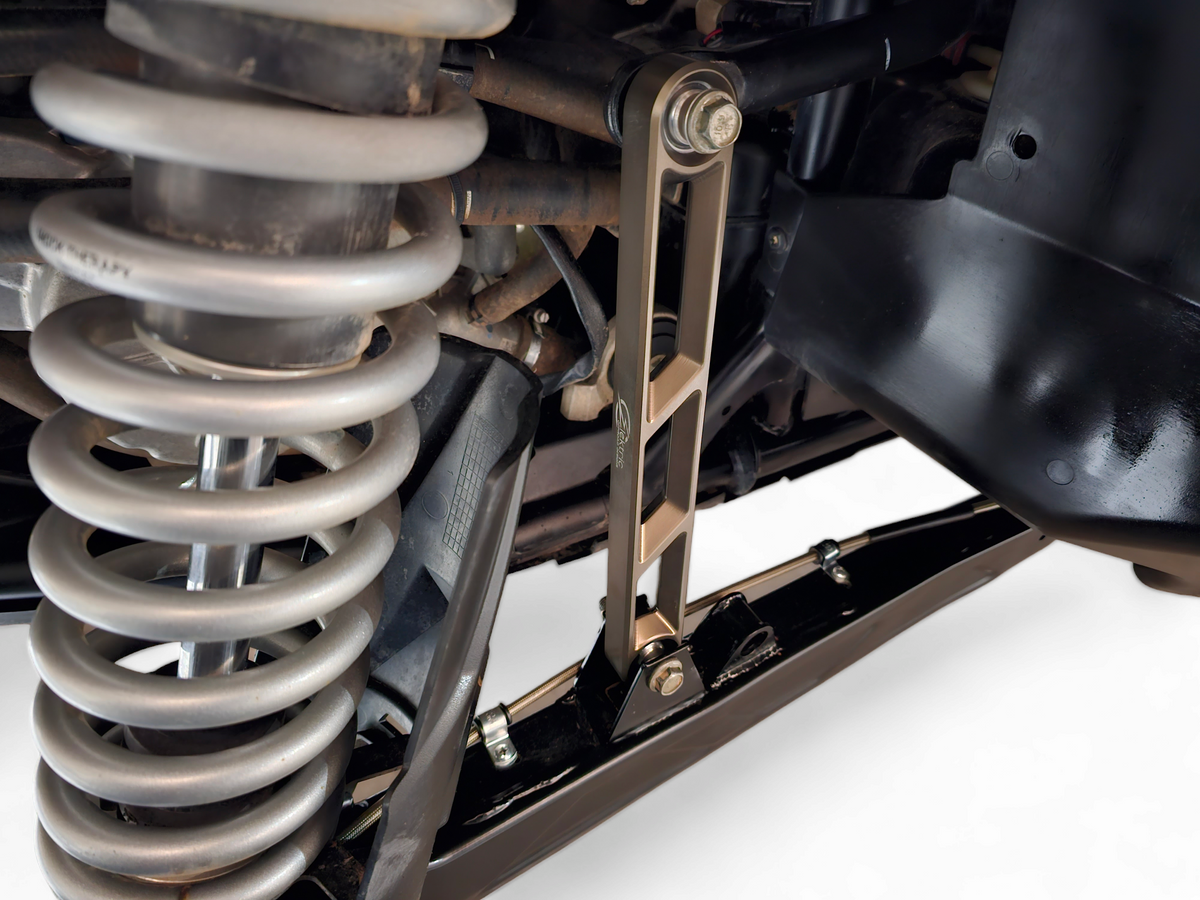 2020+ Polaris RZR Pro XP Rear Sway Bar Link - CNC Aluminum, Gunmetal Finish