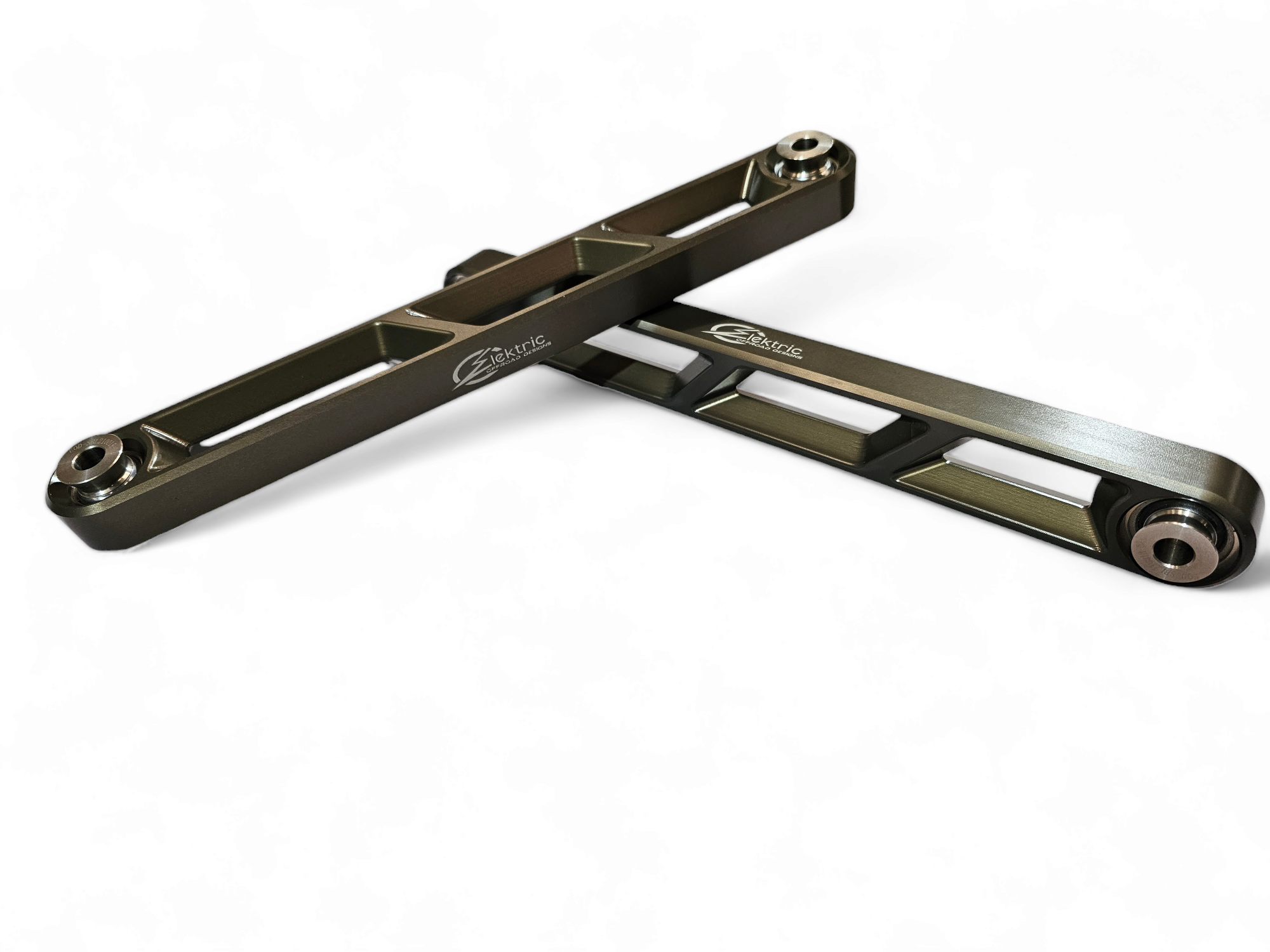 Photo of 2020 to Current Polaris RZR Pro XP Rear Sway bar Link in Gun Metal Finish by Elektric Offroad - Premium Sway Bars & Links for UTVs / Side by Sides