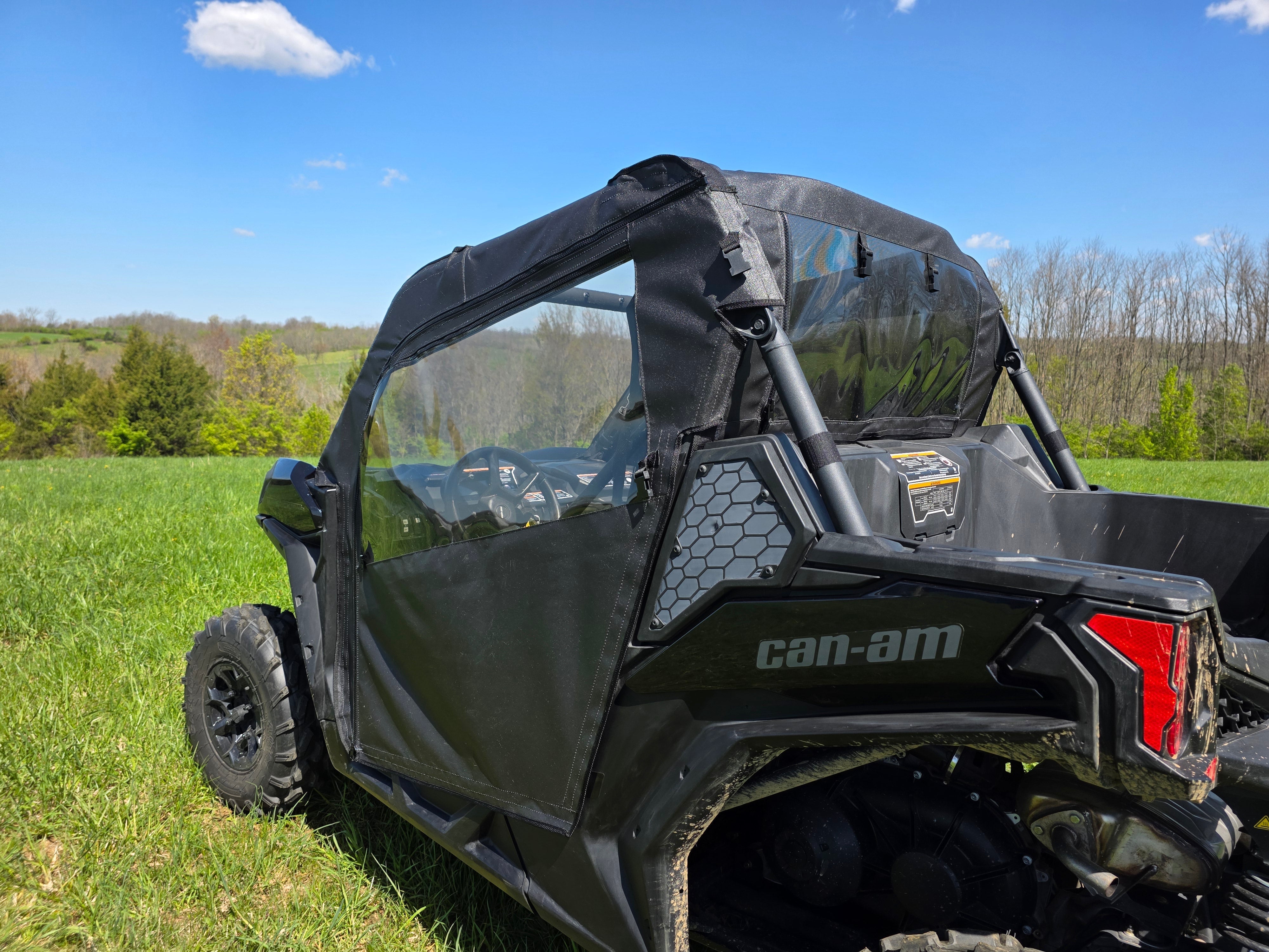 Photo of 2021+ Can-Am Commander-Full Doors/Rear Combo by 3 Star UTV - Premium Enclosures for UTVs / Side by Sides