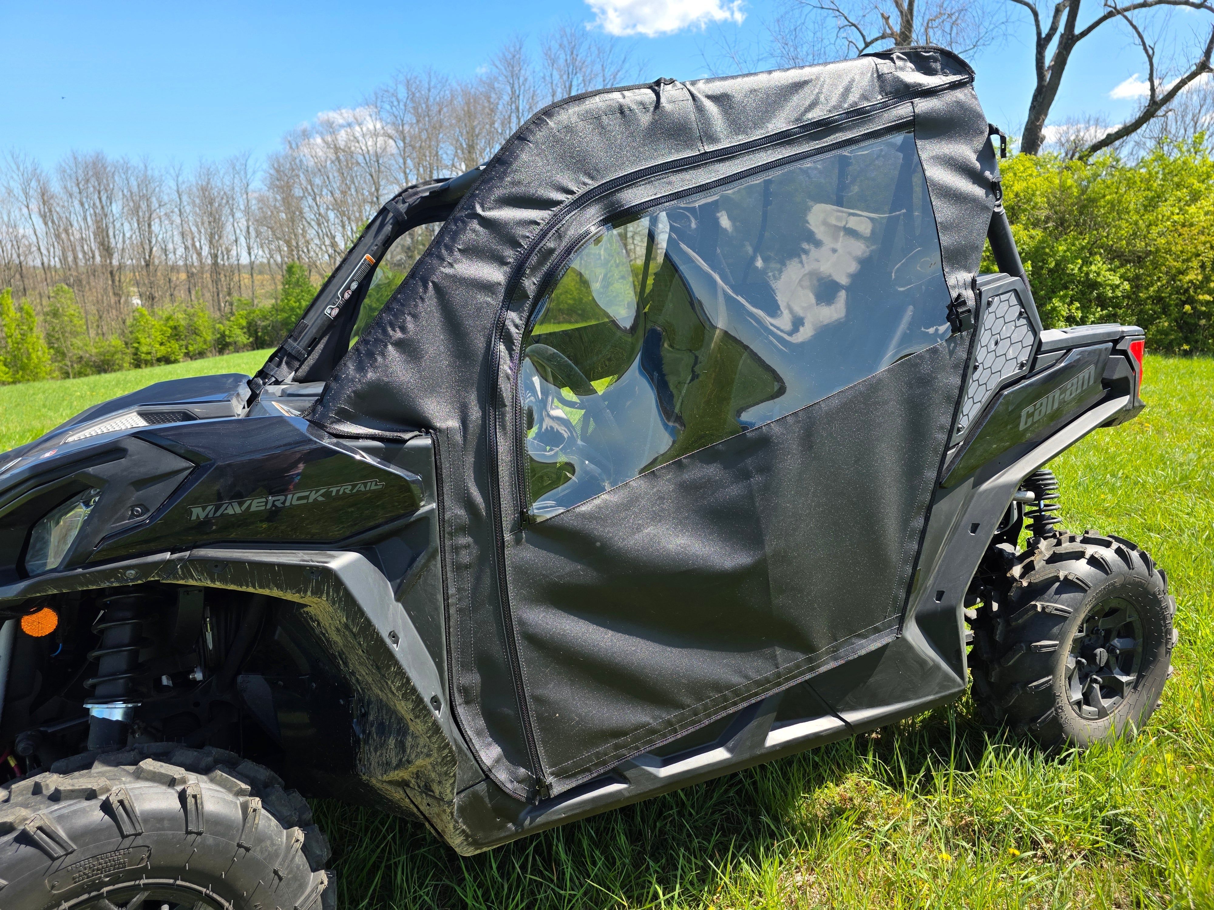 Photo of 2021+ Can-Am Commander-Full Doors/Rear Combo by 3 Star UTV - Premium Enclosures for UTVs / Side by Sides