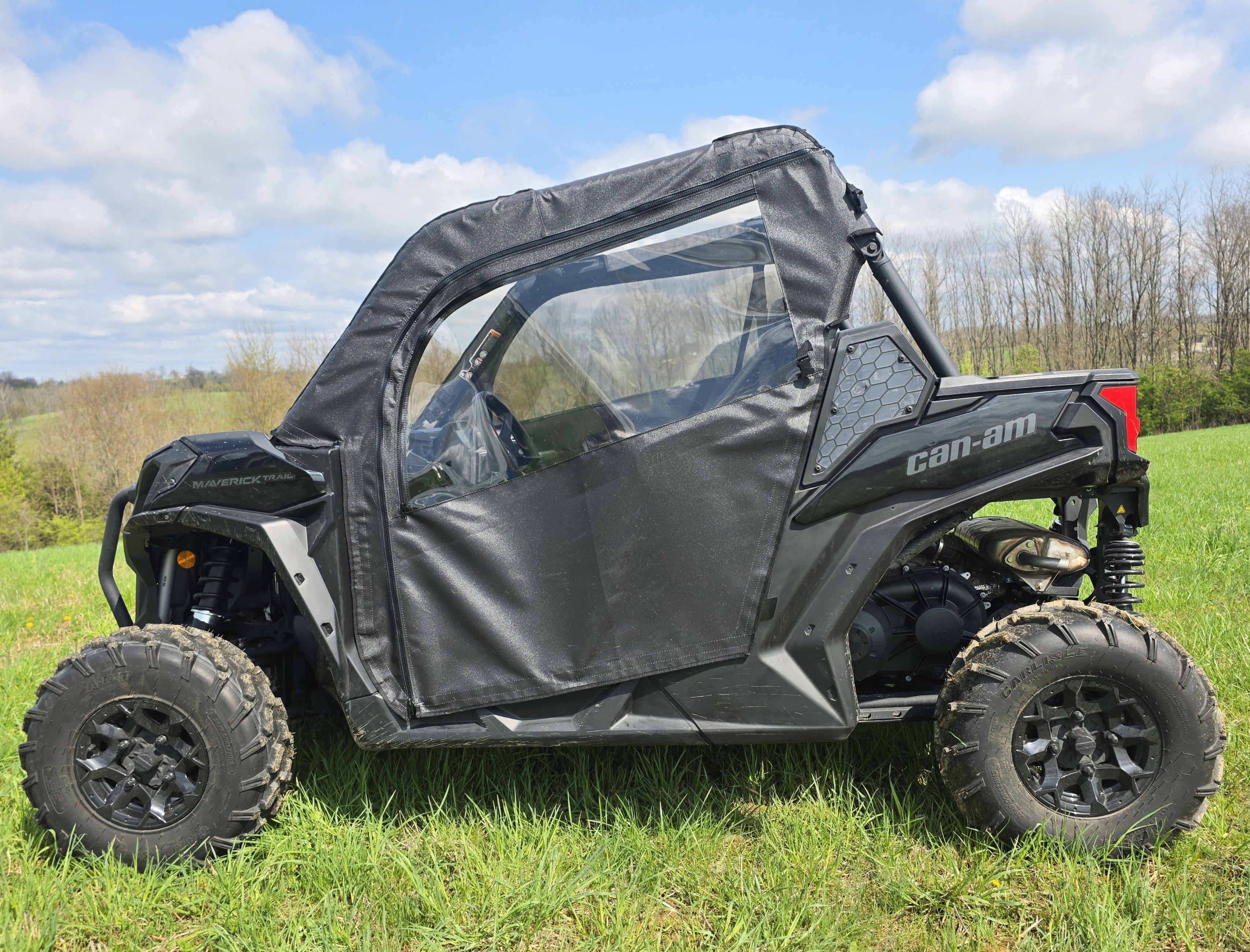 Photo of 2021+ Can-Am Commander-Full Doors/Rear Combo by 3 Star UTV - Premium Enclosures for UTVs / Side by Sides