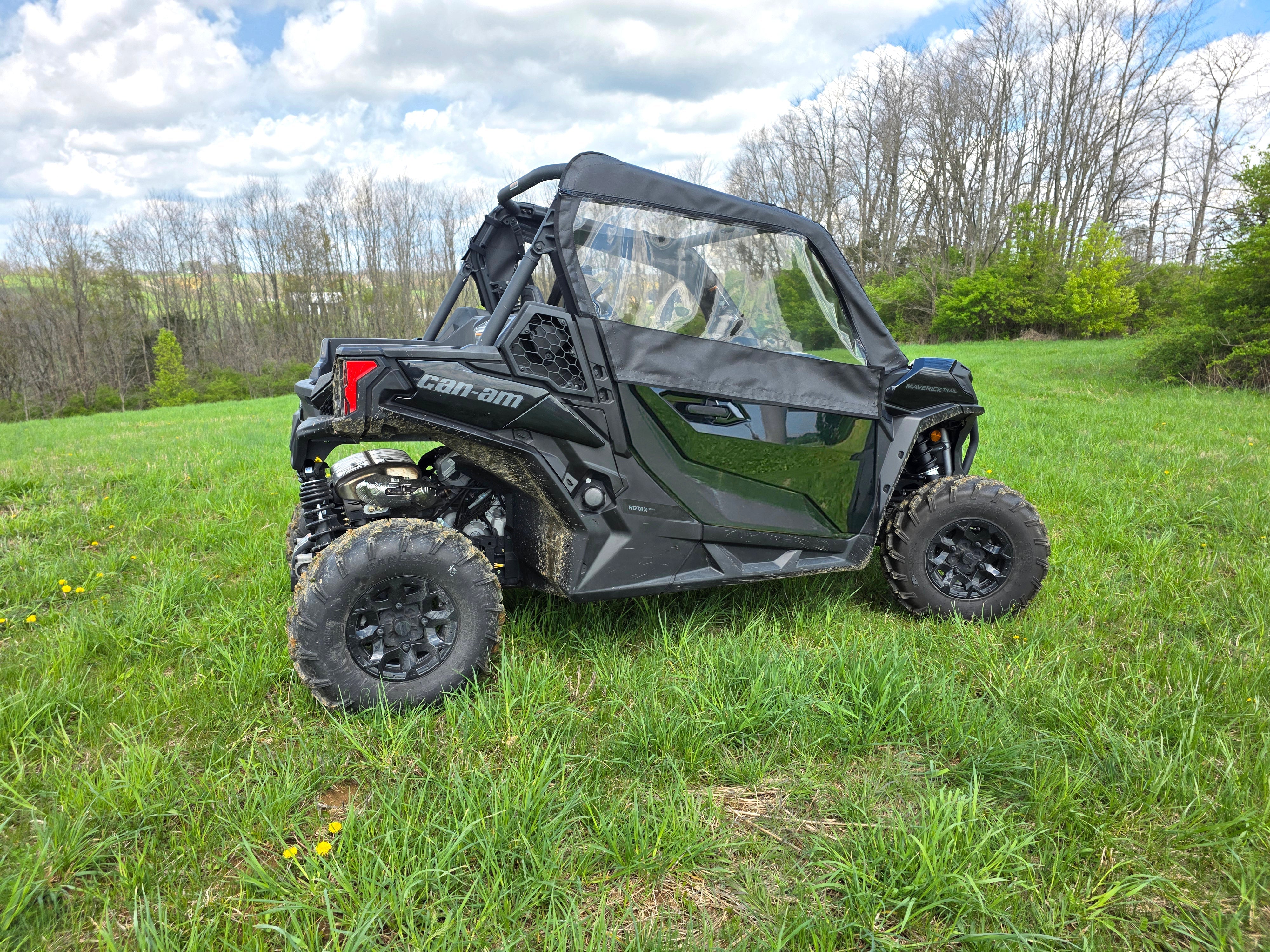 Photo of 2021+ Can-Am Commander-Upper Doors/Rear Panel Combo by 3 Star UTV - Premium Enclosures for UTVs / Side by Sides