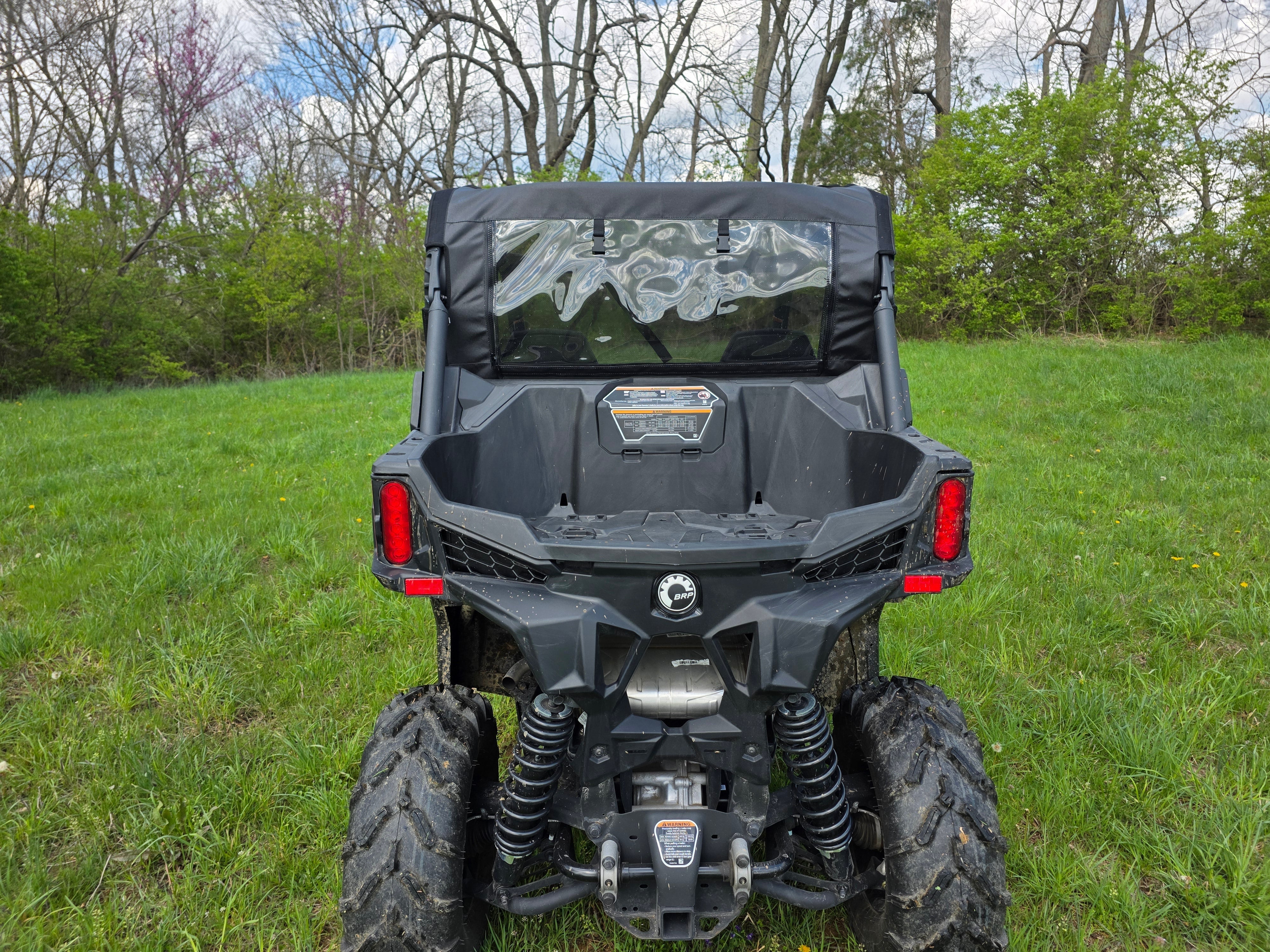 Photo of 2021+ Can-Am Commander-Upper Doors/Rear Panel Combo by 3 Star UTV - Premium Enclosures for UTVs / Side by Sides