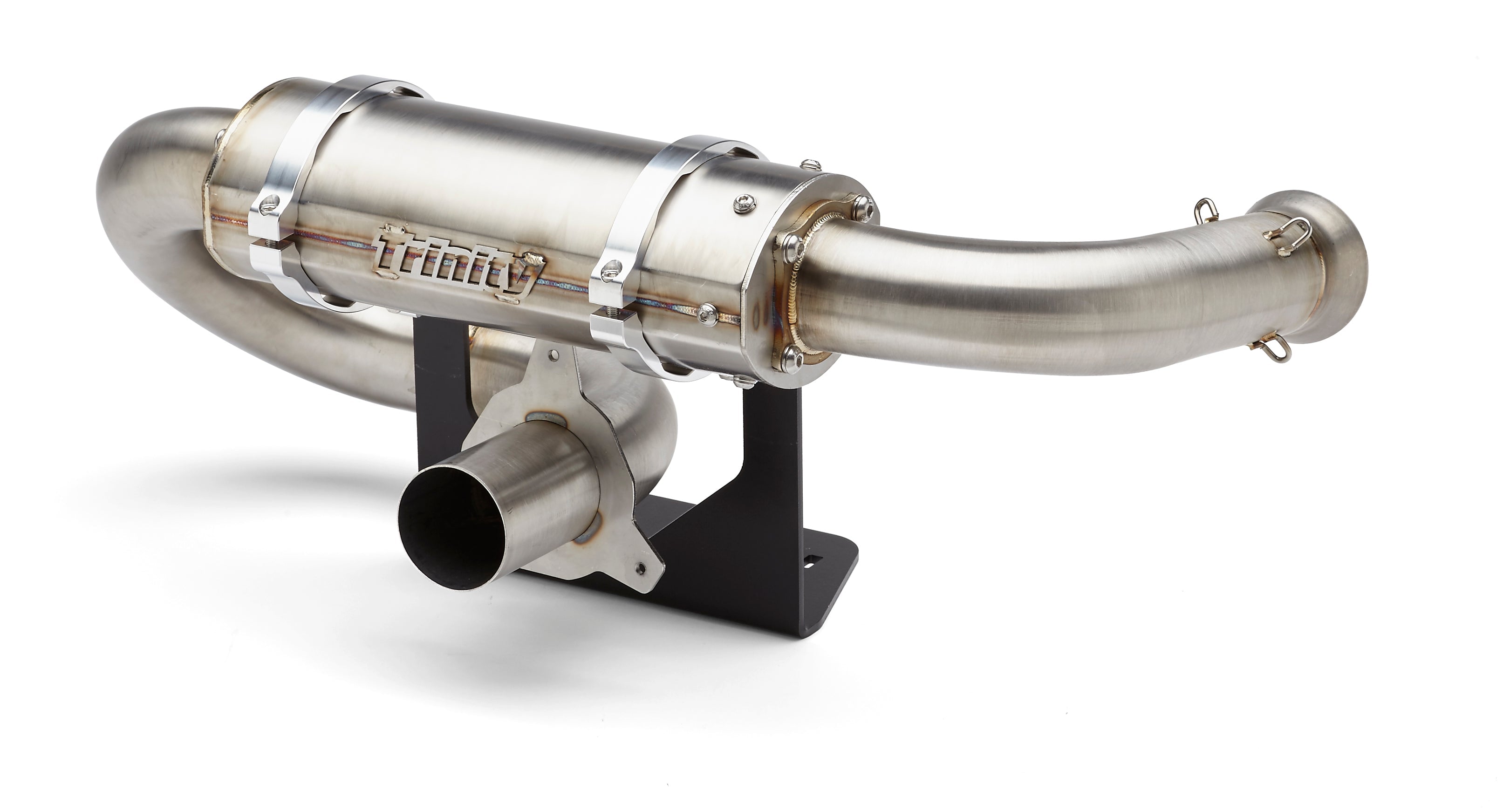 Photo of MAVERICK X3 EXHAUST - CENTER EXIT SLIP ON by Trinity Racing - Premium Exhaust for UTVs / Side by Sides