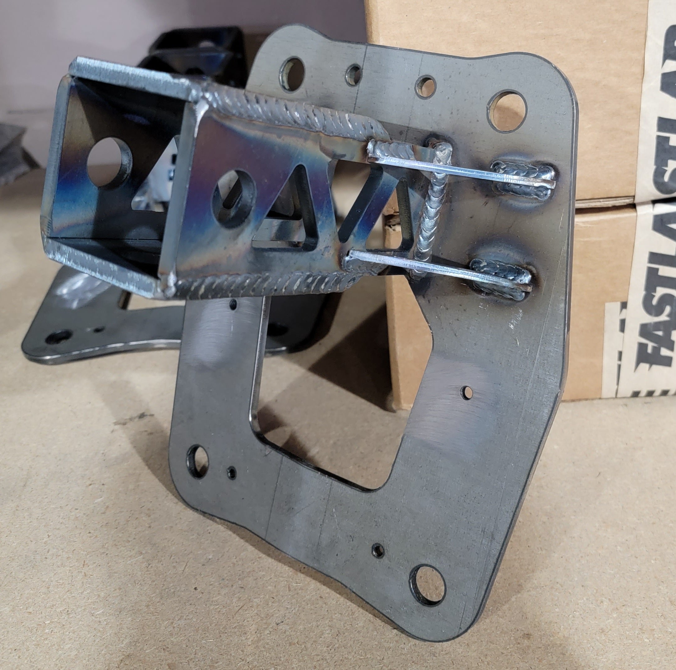 Photo of FastLab RZR Turbo R & Pro R Radius Rod Hitch Pull Plate by FastLab UTV - Premium Receivers & Hitches for UTVs / Side by Sides