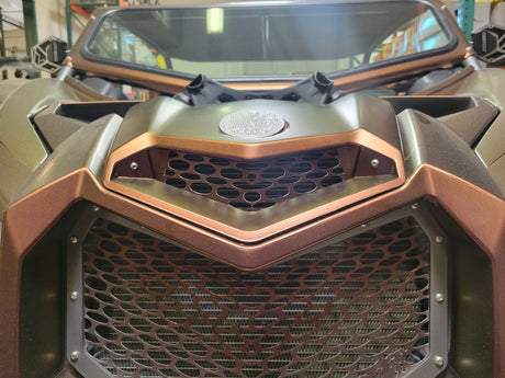 Photo of Hood Insert - Can Am X3 / Max by RSK / Rebel Style Kustoms - Premium for UTVs / Side by Sides