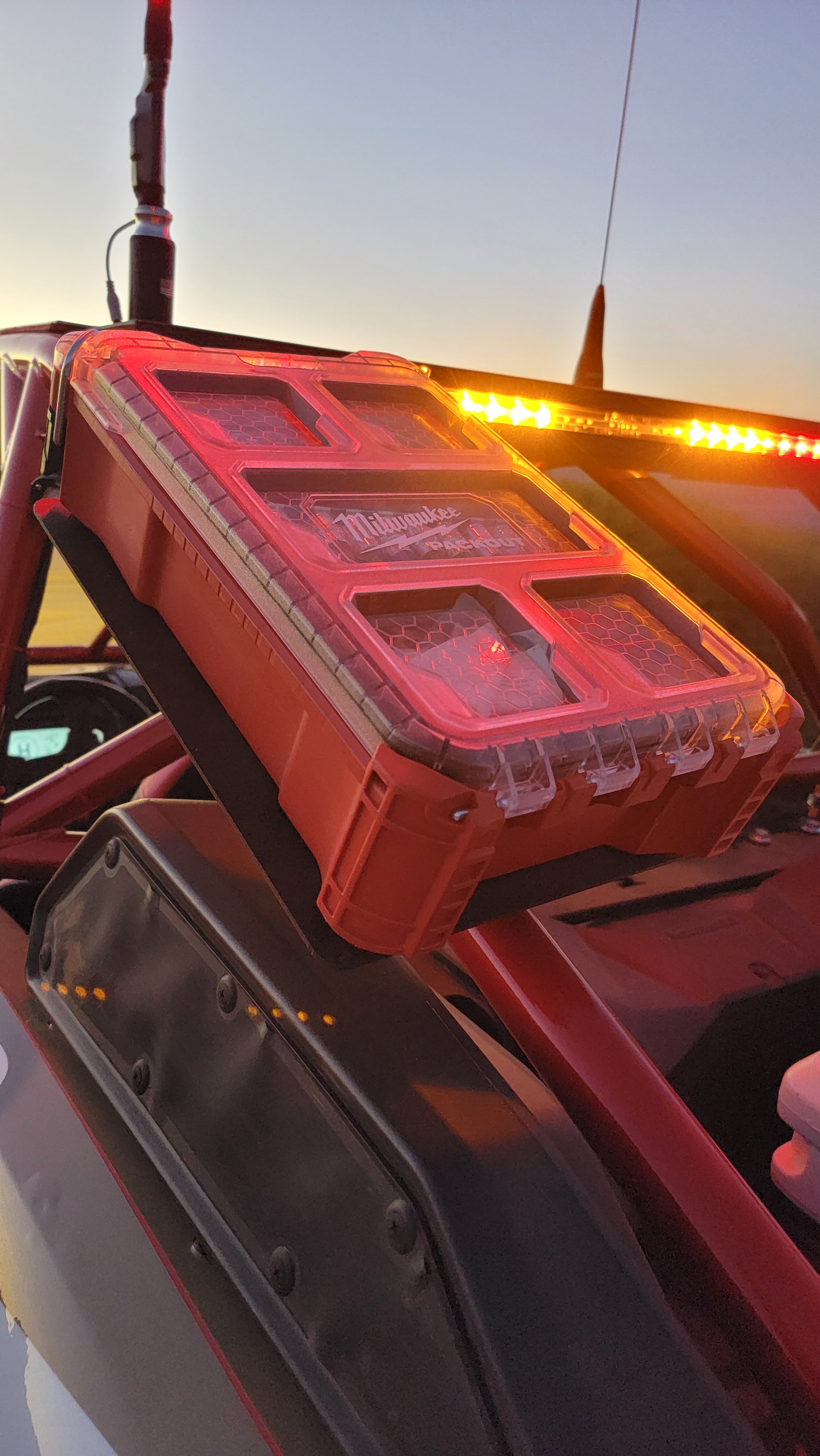 Photo of Tube Clamp Milwaukee Packout Mount by Fastlab by FastLab UTV - Premium UNIVERSAL STORAGE for UTVs / Side by Sides