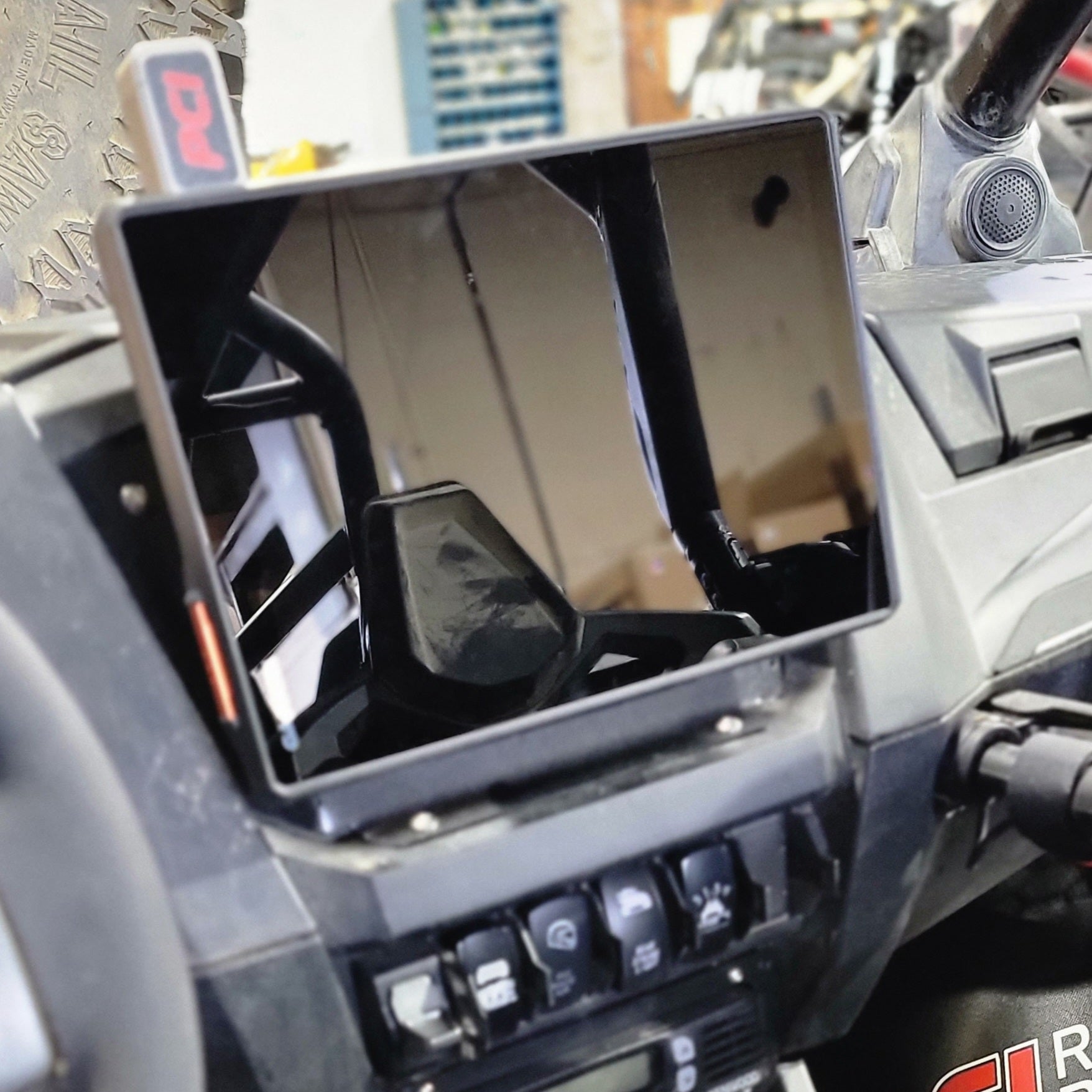 Photo of Polaris RZR Garmin Tread GPS Mount for Pro R / Turbo R / Pro XP by FASTLAB by FastLab UTV - Premium Mounts for UTVs / Side by Sides