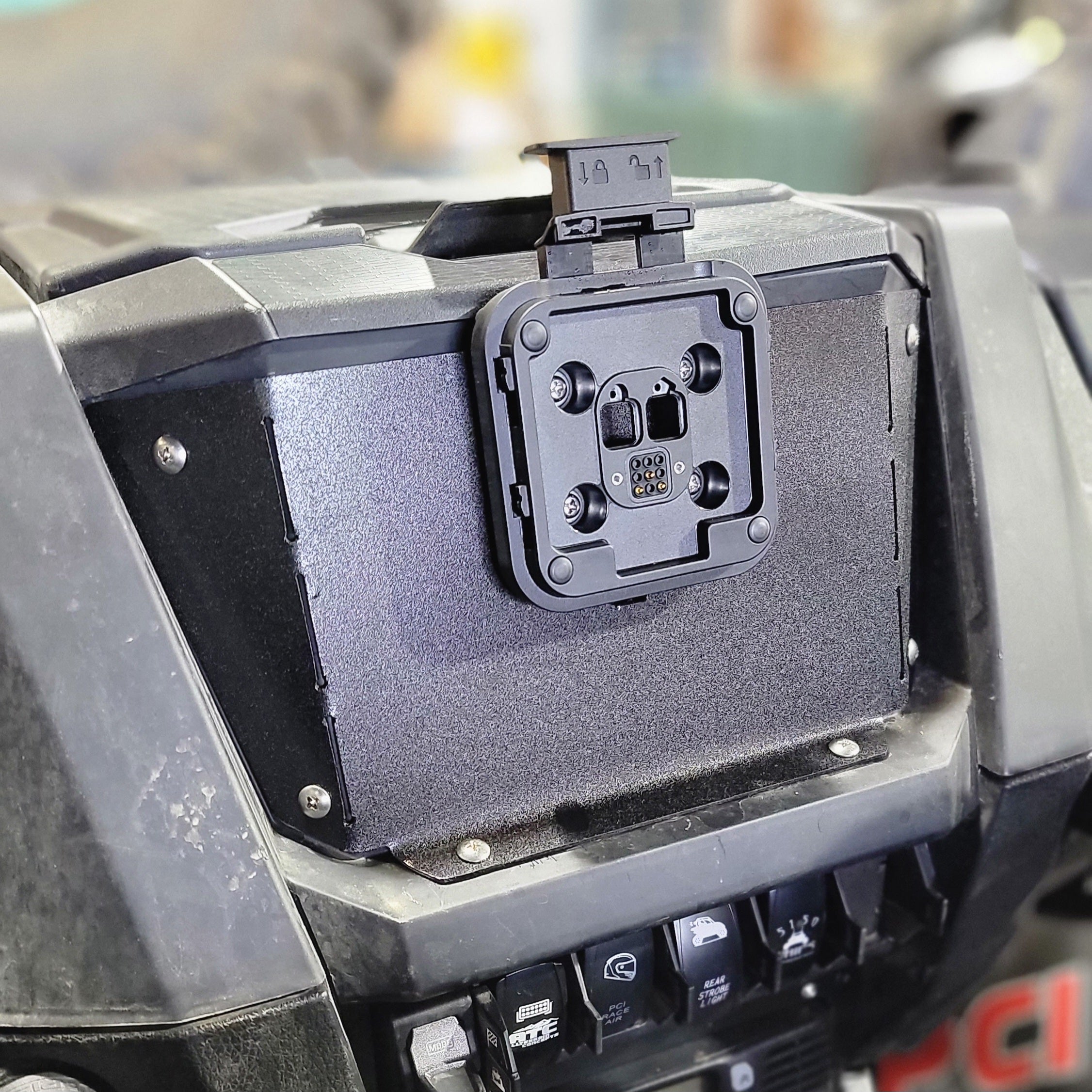 Photo of Polaris RZR Garmin Tread GPS Mount for Pro R / Turbo R / Pro XP by FASTLAB by FastLab UTV - Premium Mounts for UTVs / Side by Sides