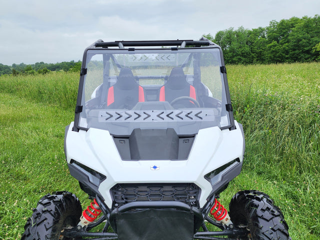Photo of 2024-2025 Polaris RZR XP 1000 - Full Front Windshield by 3 Star UTV - Premium Windshields for UTVs / Side by Sides