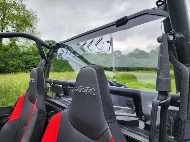 Photo of 2024-2025 Polaris RZR XP 1000 Rear Windshield by 3 Star UTV - Premium Windshields for UTVs / Side by Sides