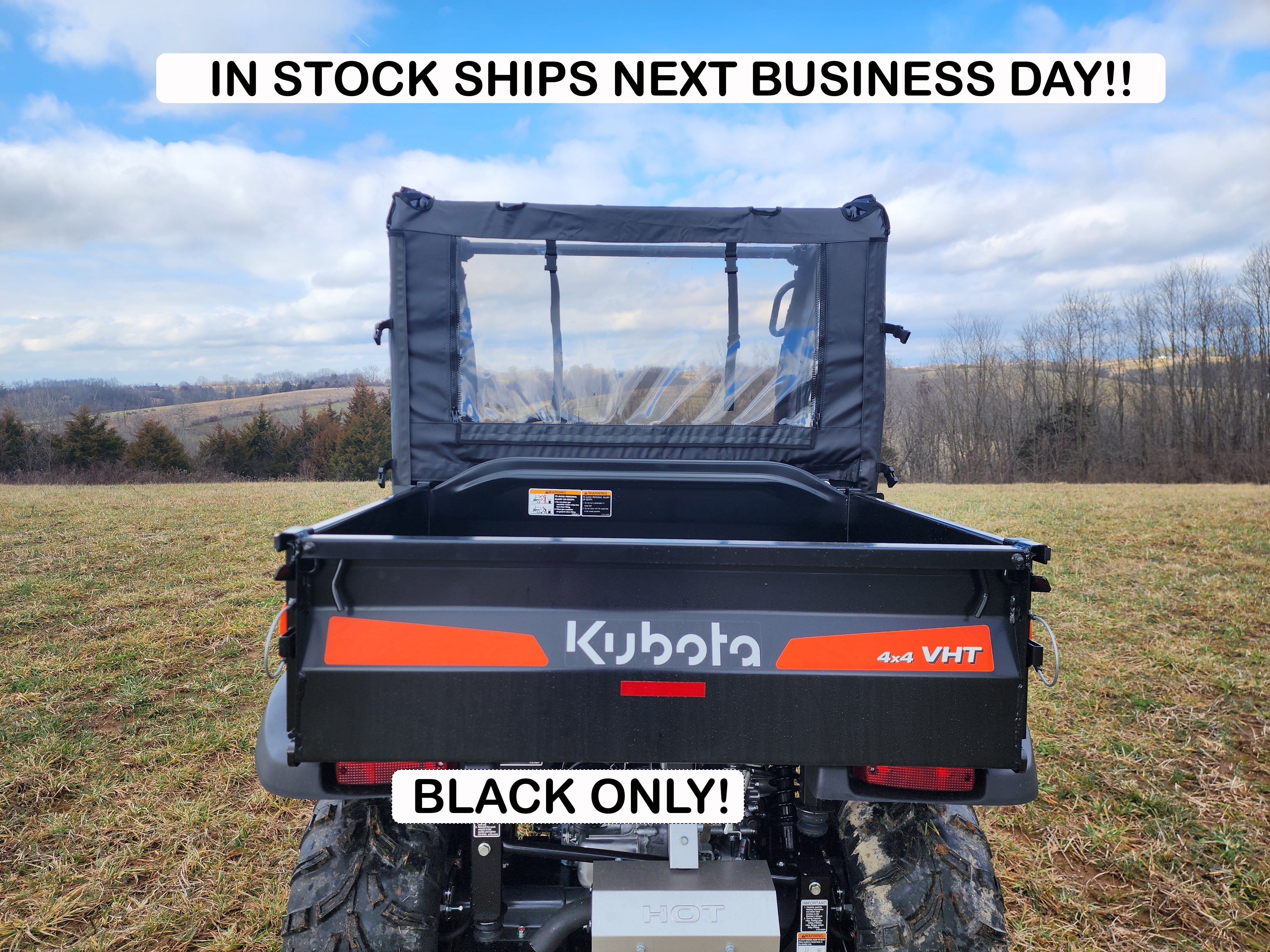 Kubota RTV 400/500/520 - Soft Back Panel