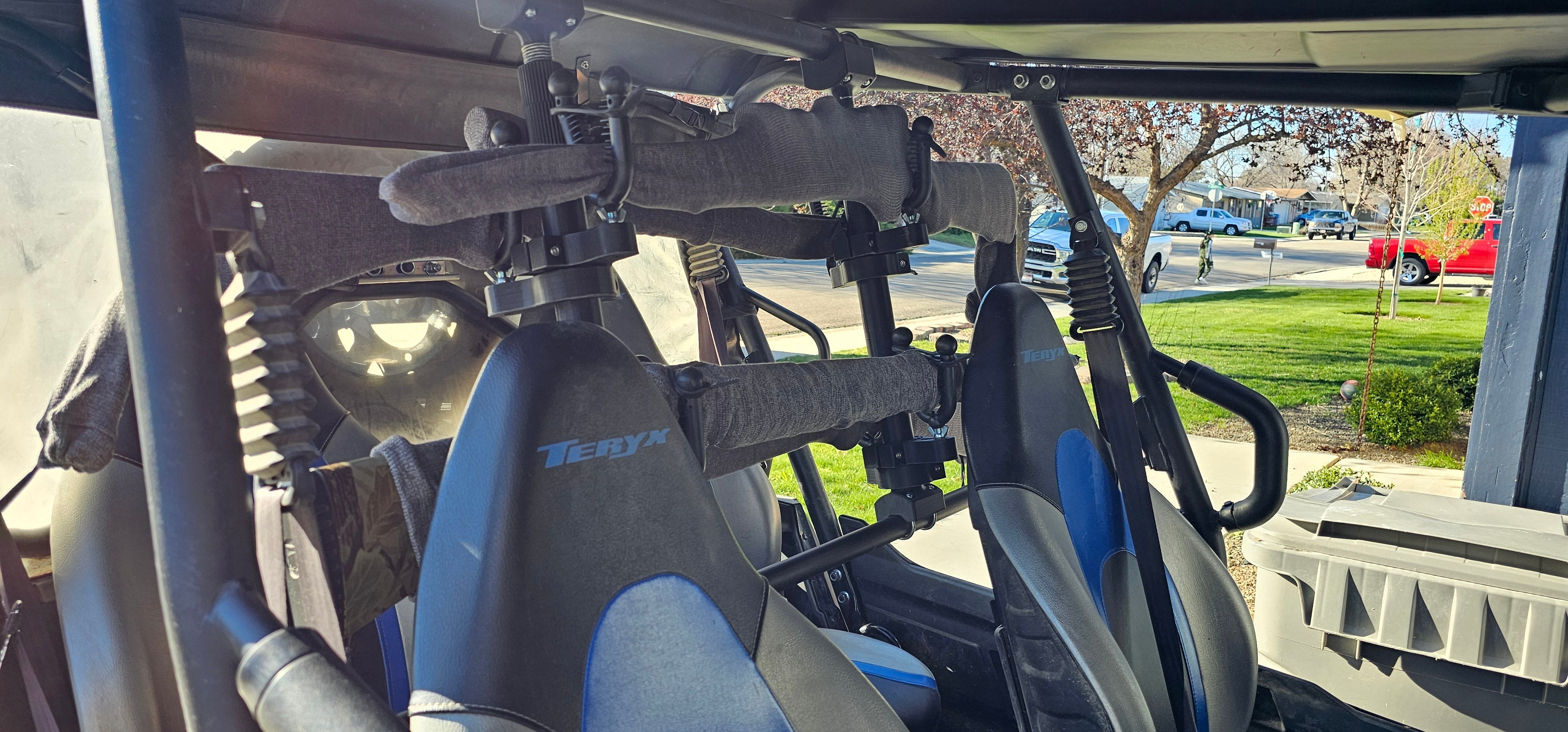 Kawasaki Teryx4 800 Mid Cage Rifle Rack | 2, 3, or 4 Place | Qwik Rax