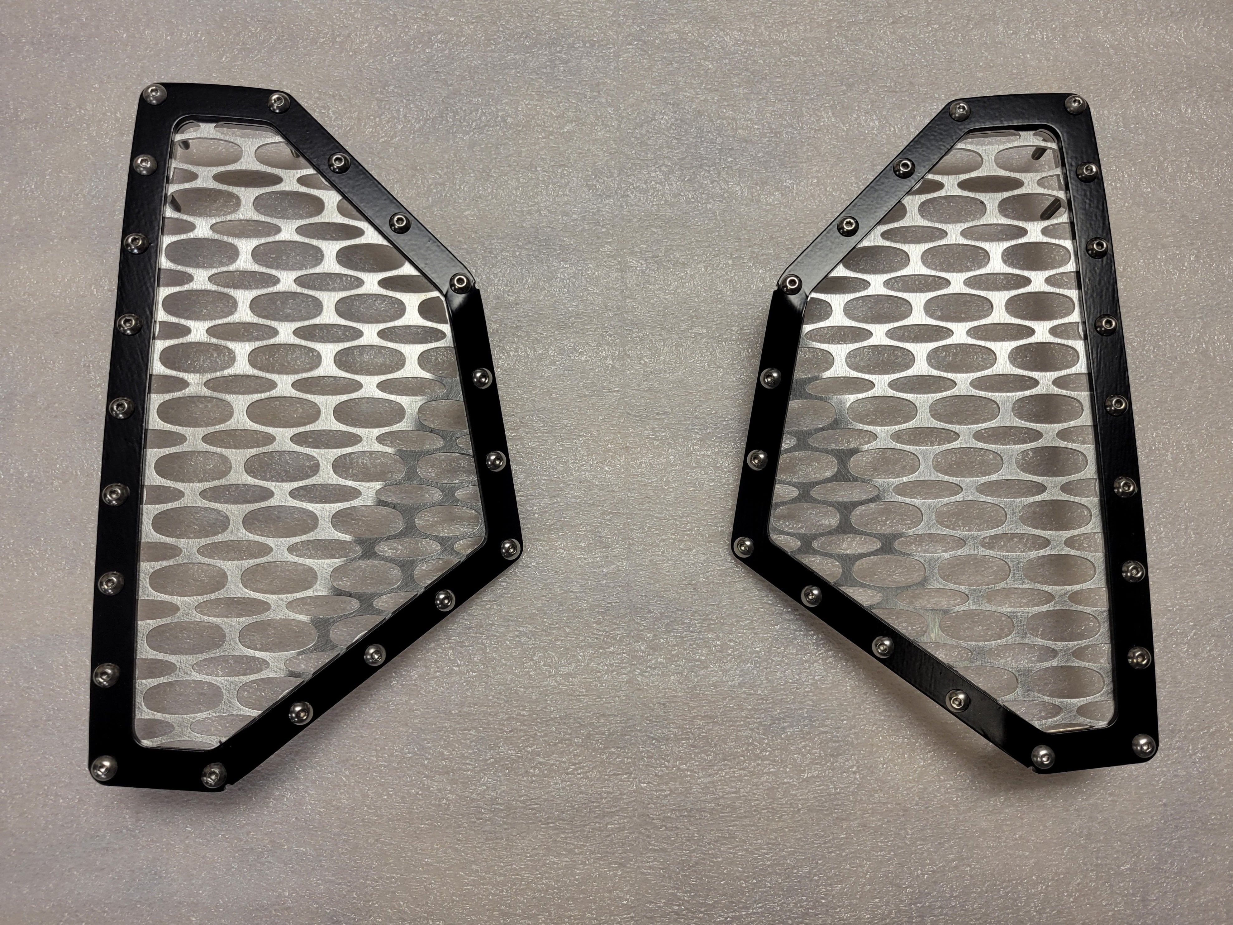 Photo of Can Am X3 Rear Grilles by RSK / Rebel Style Kustoms - Premium for UTVs / Side by Sides