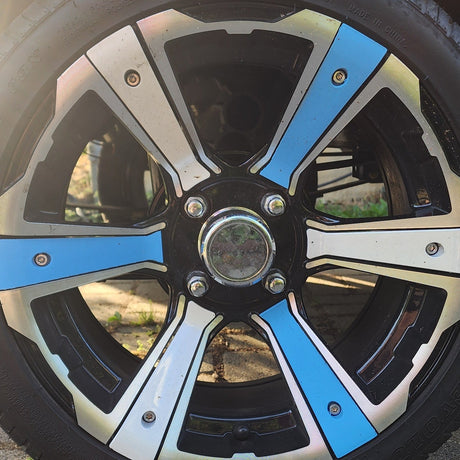 Photo of Evolution Golf Cart Wheel Inserts - Fits 14'' Evolution Factory Wheels with Insert by Knight ATV - Premium for UTVs / Side by Sides