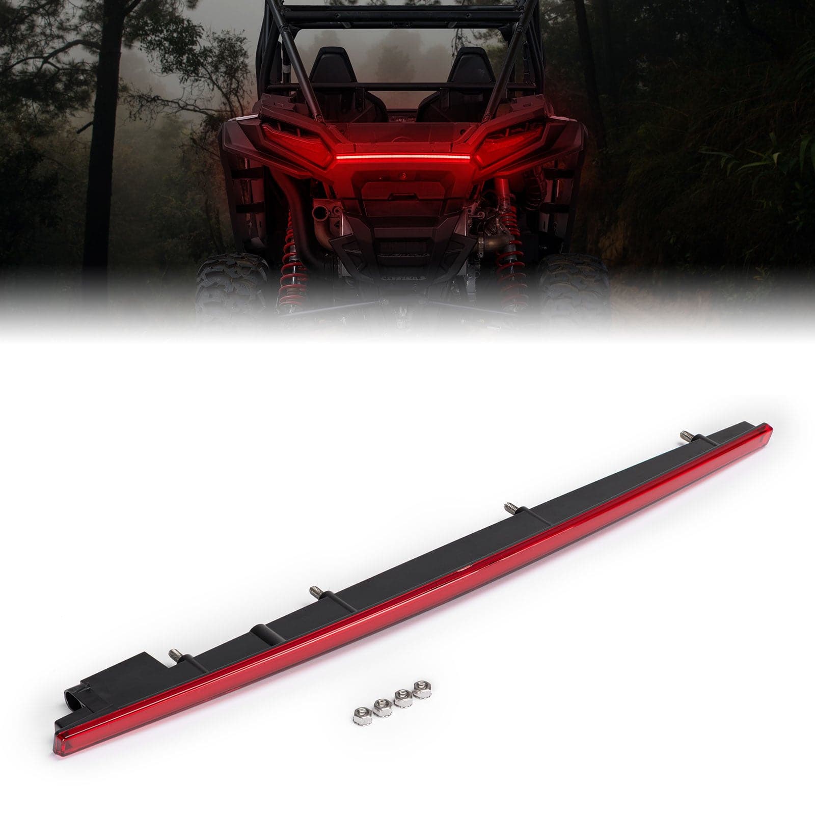 Photo of Tail Lights for Polaris RZR XP 1000/4 Ultimate/Sport/Premium Models 2024-2025 by Kemimoto - Premium for UTVs / Side by Sides