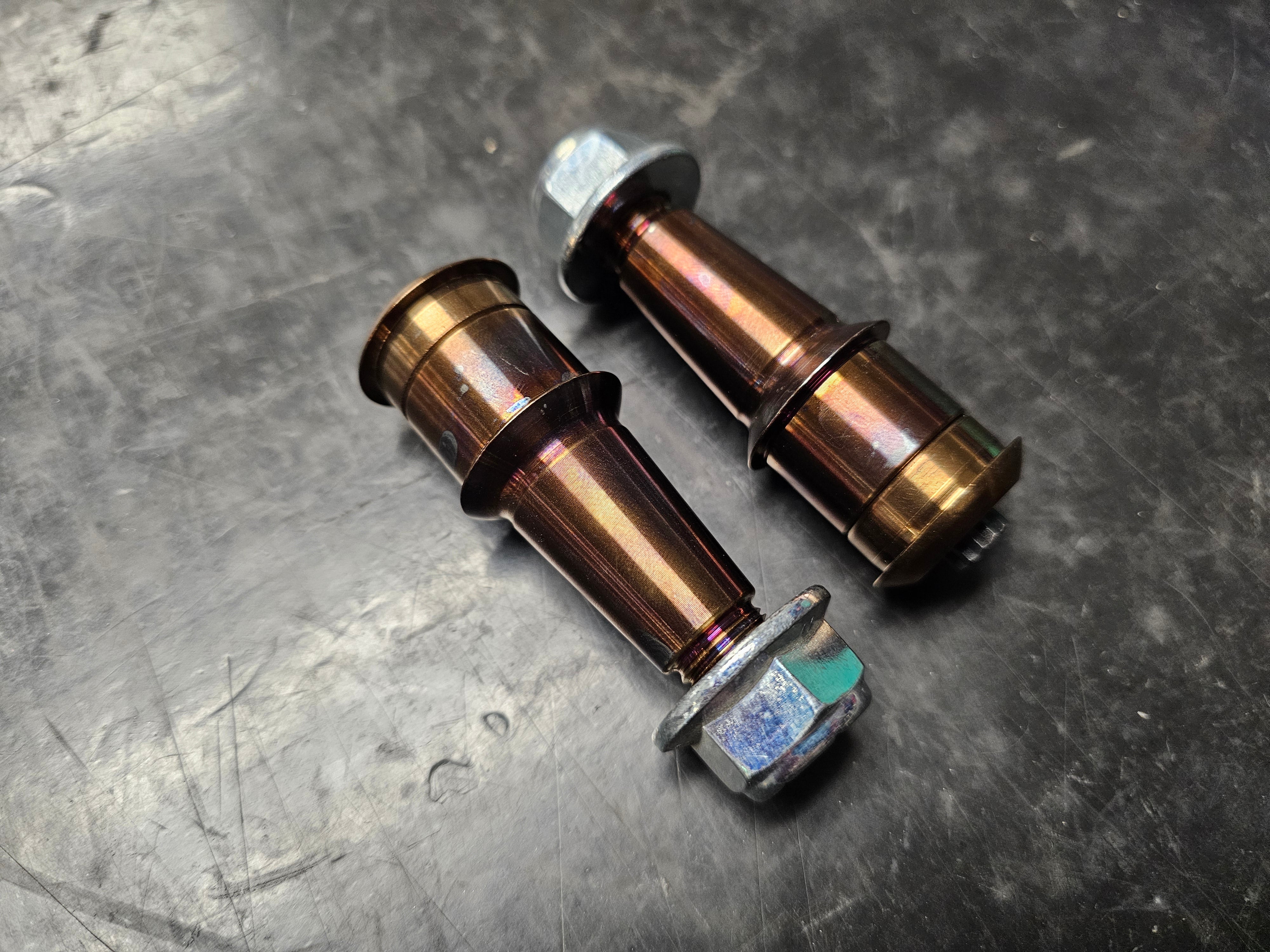 Photo of Maverick X3 Upper Spindle Pins by CT Race Worx - Premium Suspension for UTVs / Side by Sides