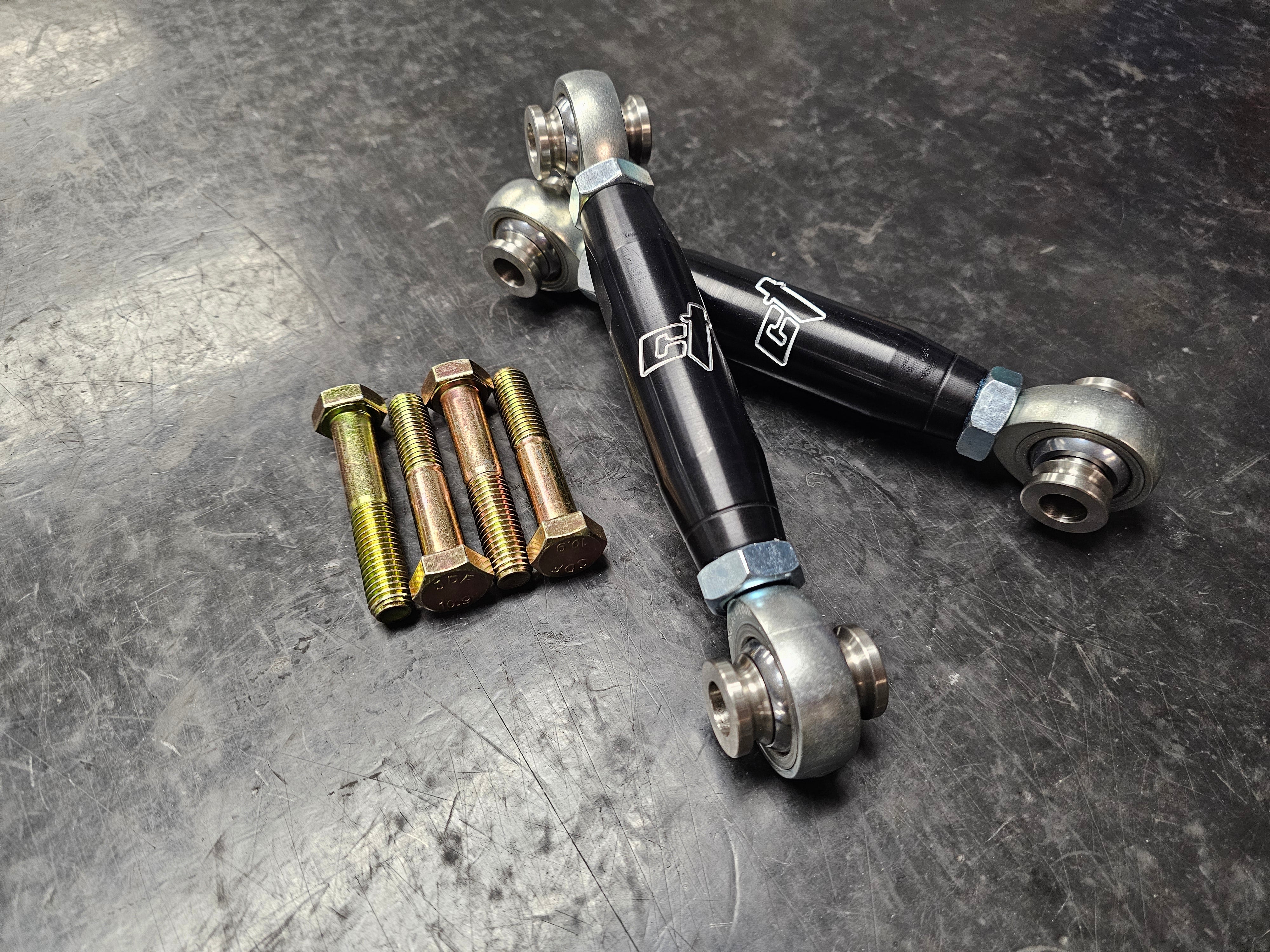 Photo of Maverick R Adjustable Front Sway Bar Links by CT Race Worx - Premium Suspension for UTVs / Side by Sides