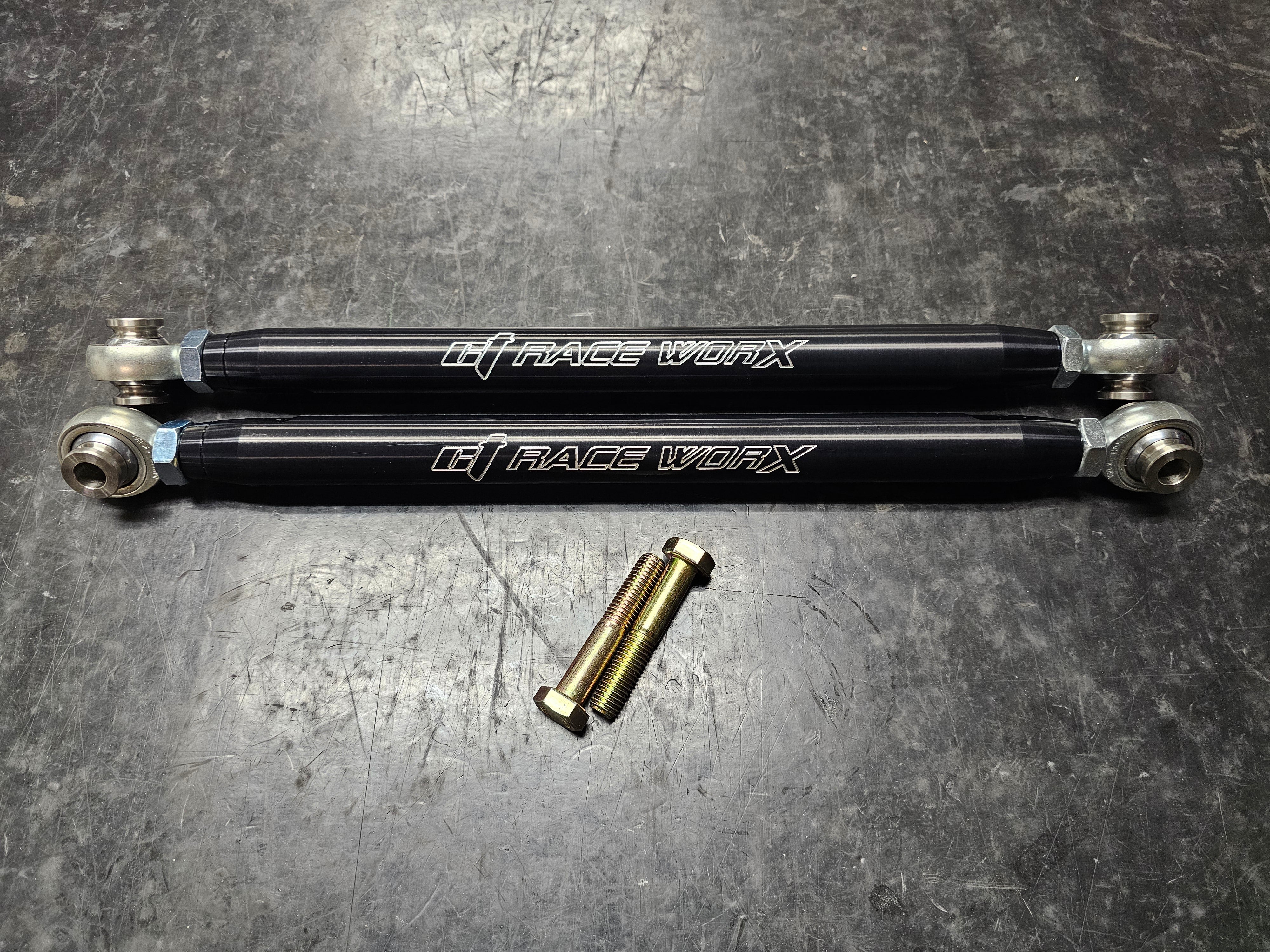 Photo of Maverick R Adjustable Rear Sway Bar Links by CT Race Worx - Premium Suspension for UTVs / Side by Sides