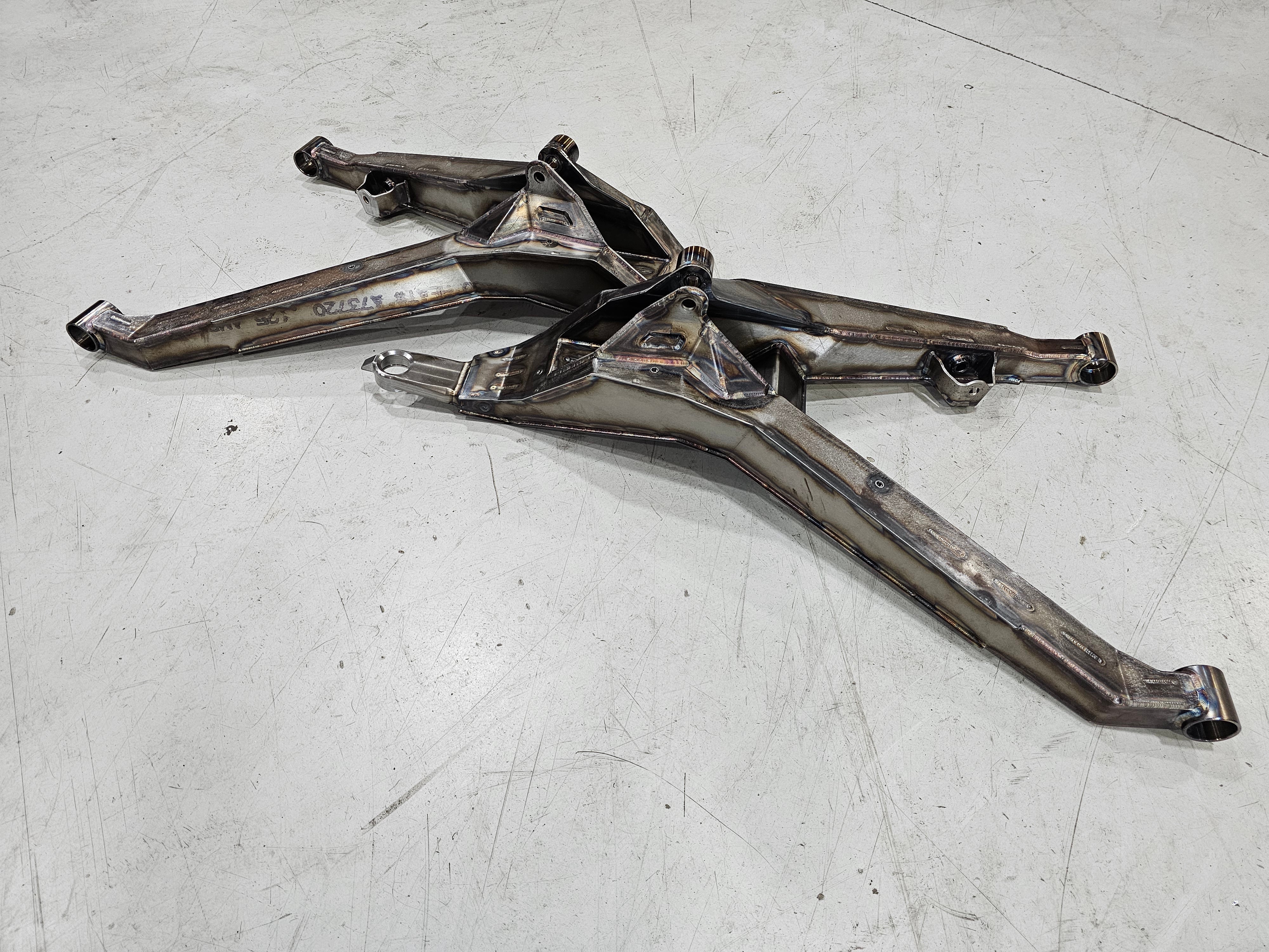 Photo of Maverick R Pro Desert Chromoly Lower A Arms by CT Race Worx - Premium Suspension for UTVs / Side by Sides