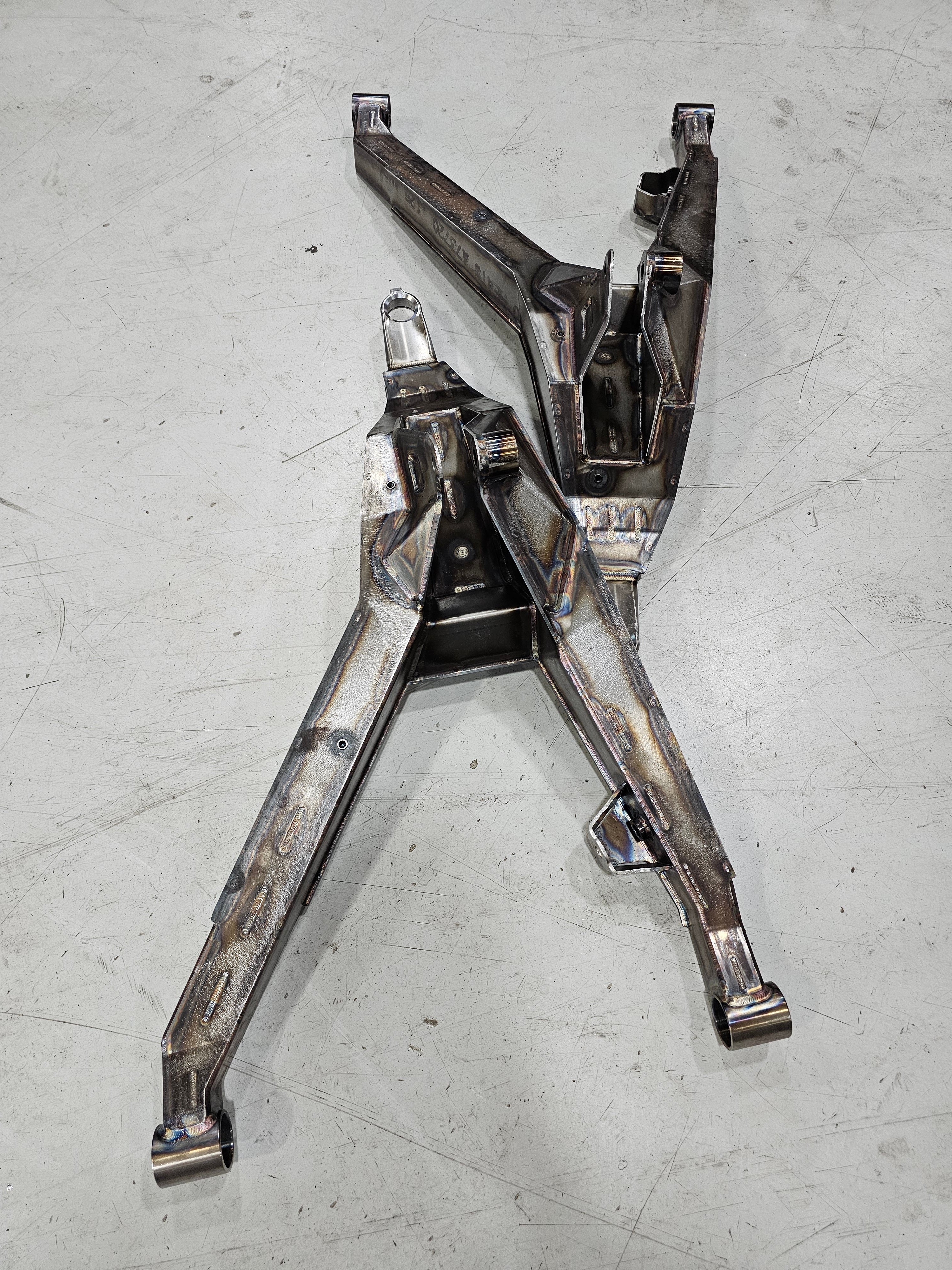 Photo of Maverick R Pro Desert Chromoly Lower A Arms by CT Race Worx - Premium Suspension for UTVs / Side by Sides