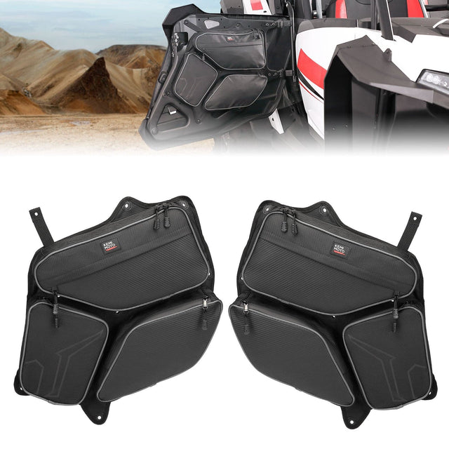 Photo of Rear Door Storage Bag PVC Tool Bags for 2024-2025 Polaris RZR XP 4 1000 by Kemimoto - Premium for UTVs / Side by Sides
