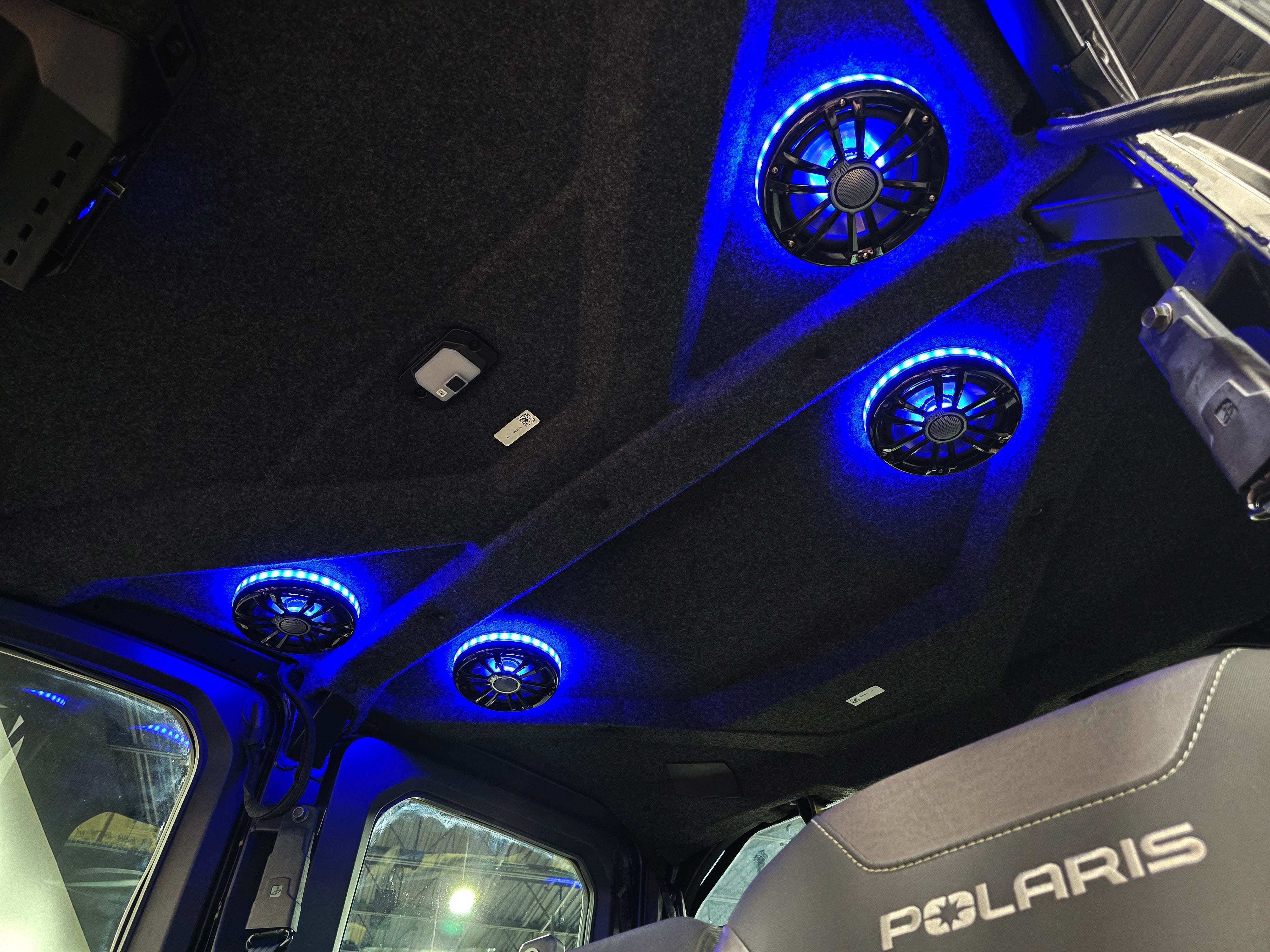 Photo of Polaris® Ranger 1500 Front Overhead Speaker Adapters (Pair) | UTVS-RNG-OSA-FRONT by UTV Stereo - Premium Ranger Overhead Speaker Adapter for UTVs / Side by Sides