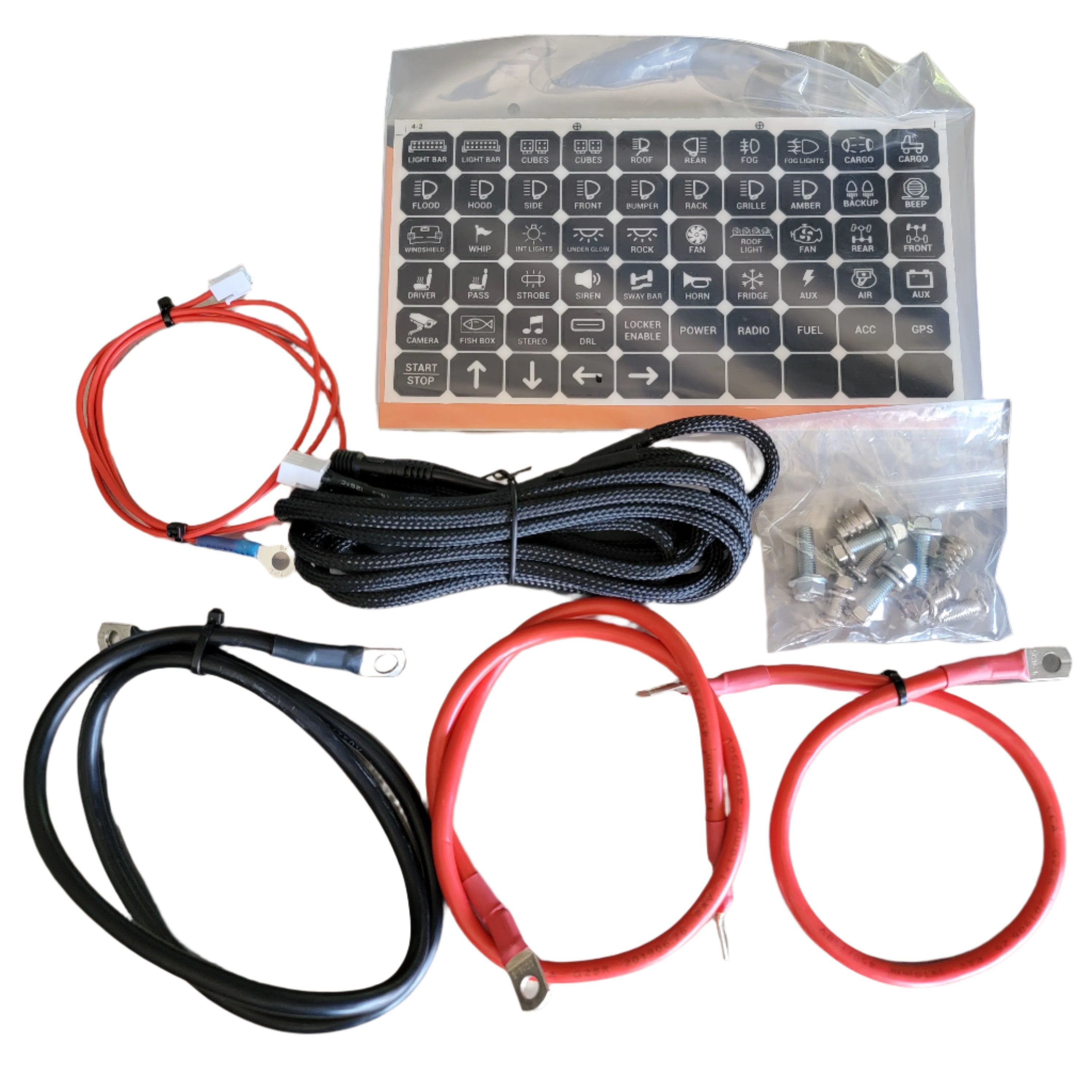 Photo of Can-Am Maverick R Auxbeam AR-800 Switch Panel Complete Installation Kit by Fastlab by FastLab UTV - Premium Electrical for UTVs / Side by Sides