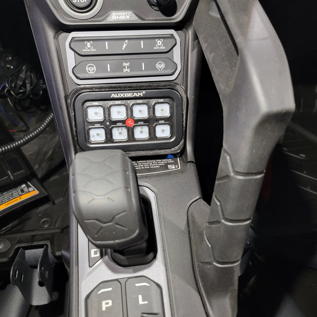 Photo of Can-Am Maverick R Auxbeam AR-800 Switch Panel Complete Installation Kit by Fastlab by FastLab UTV - Premium Electrical for UTVs / Side by Sides