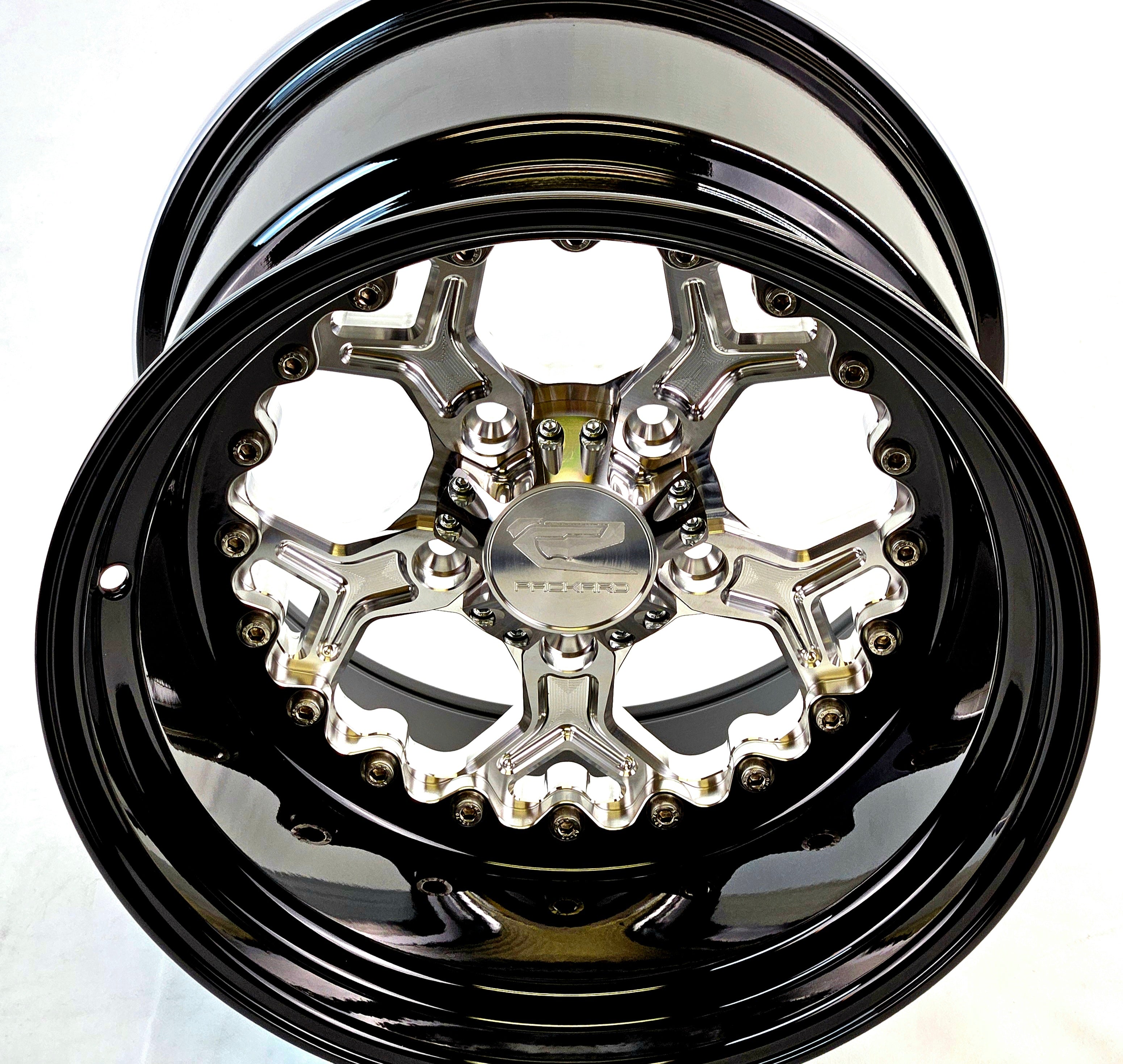 Photo of PRO 5 - FF Forged Silver RZR PRO R 5X4.5 by Packard Performance Dealer - Premium Wheels for UTVs / Side by Sides