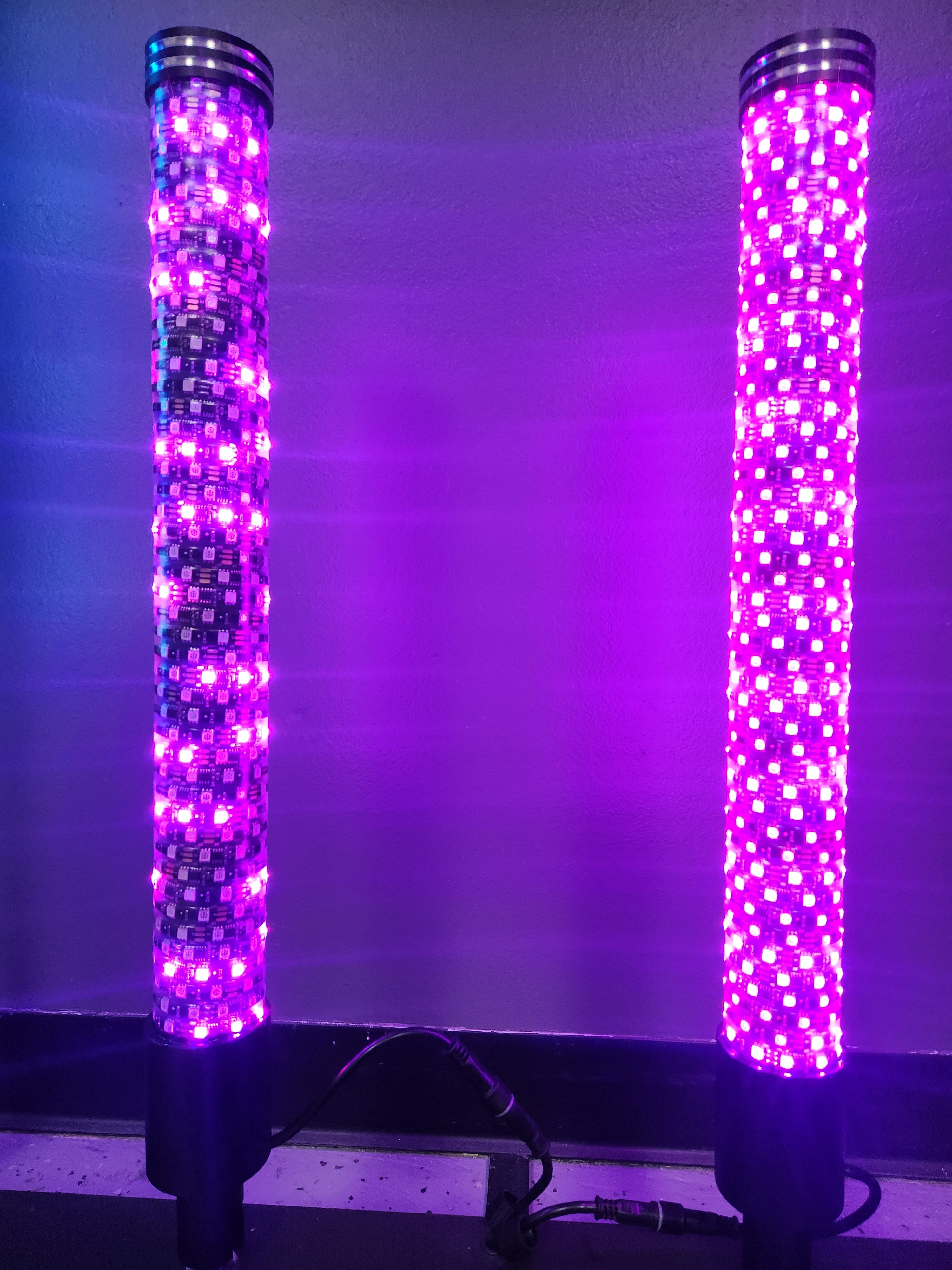 Photo of Fatty LED Light Whips (Pair) by R1 Industries - Premium LED Light Whips & Rock Lights for UTVs / Side by Sides